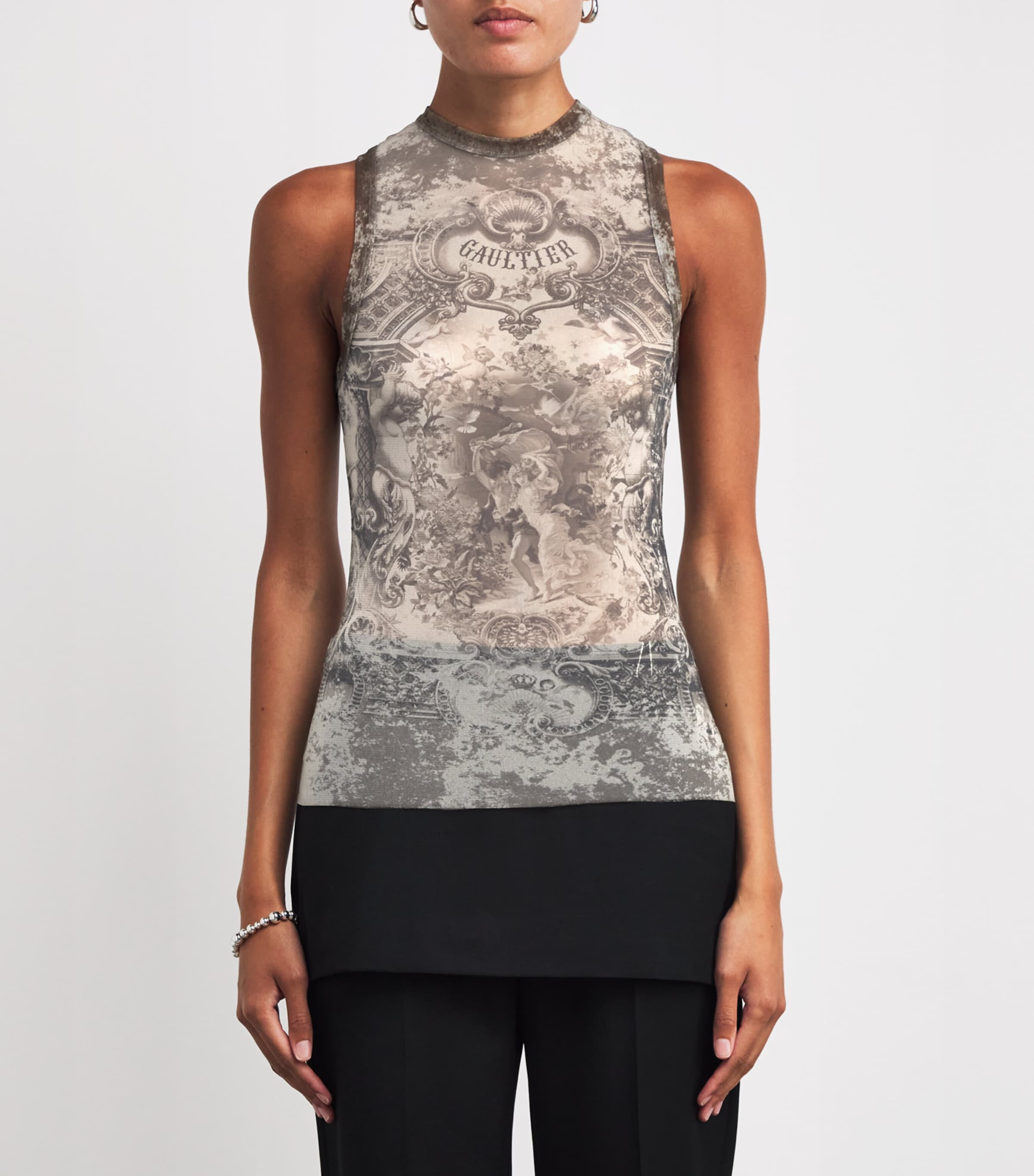 トップス Jean Paul Gaultier HOMME Lace tank top Jean Paul Gaultier - Jean Paul Gaultier | The Tank Top with