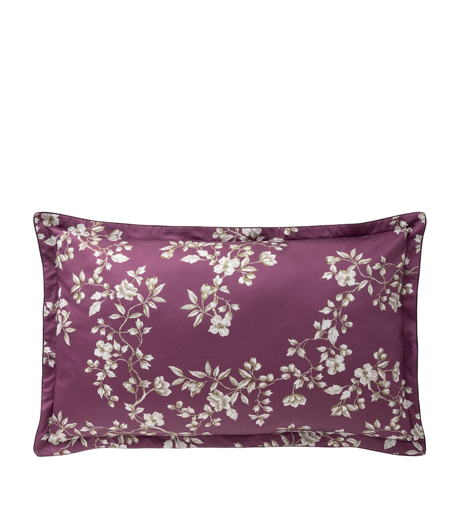 Organic Cotton Vivienne Oxford Pillowcase (50cm x 70cm) PURPLE Image 1