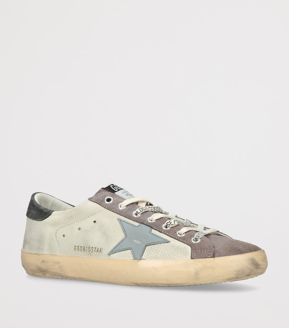 Golden Goose Leather Super-Star Sneakers Bone/comb Image 3
