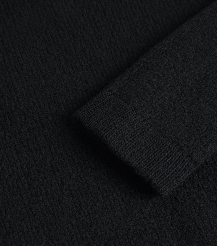 Wool-Blend Textured Sweater V0029 Image 5