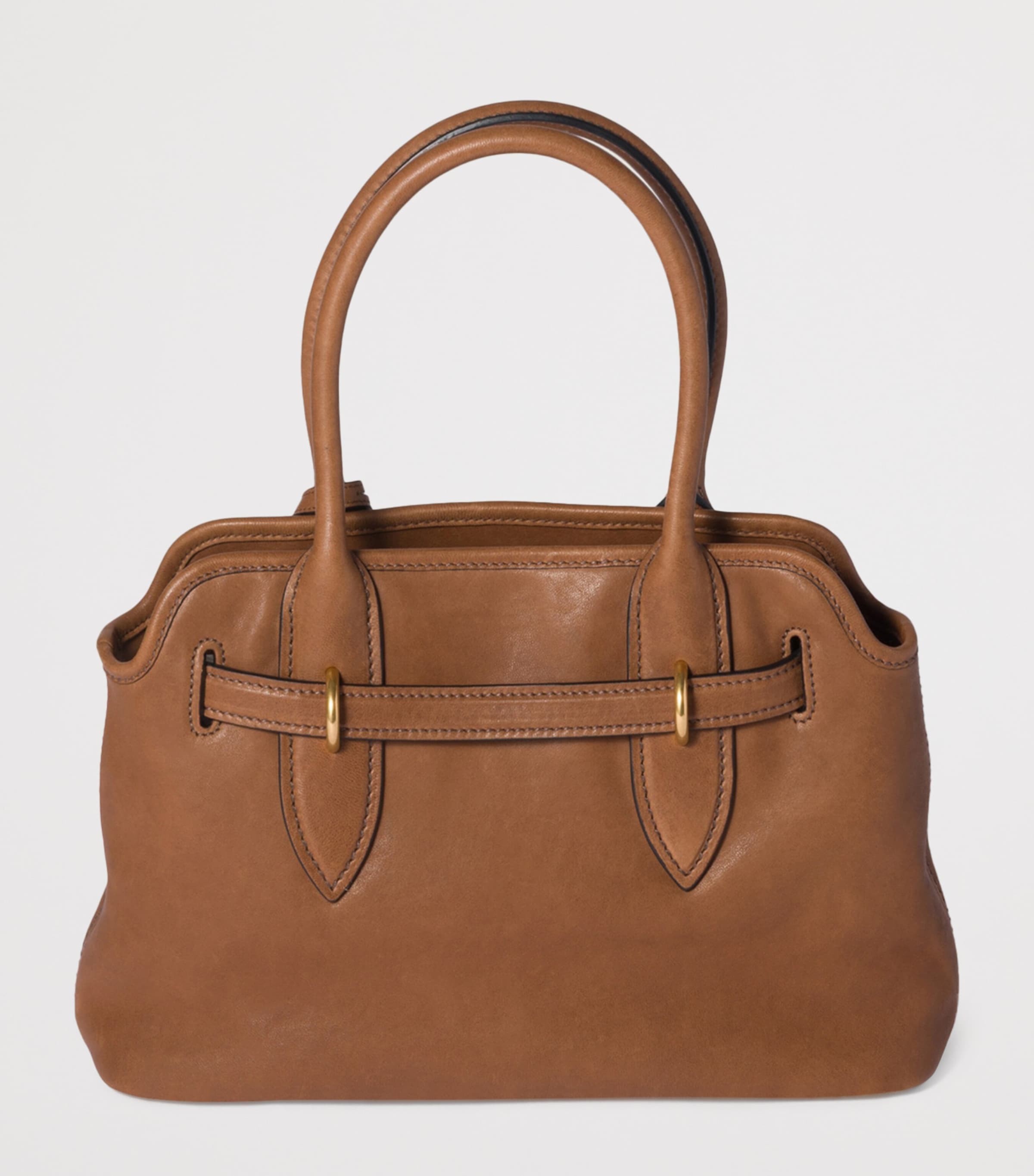 Nappa Leather Aventure Top-Handle Bag F0316 Image 4