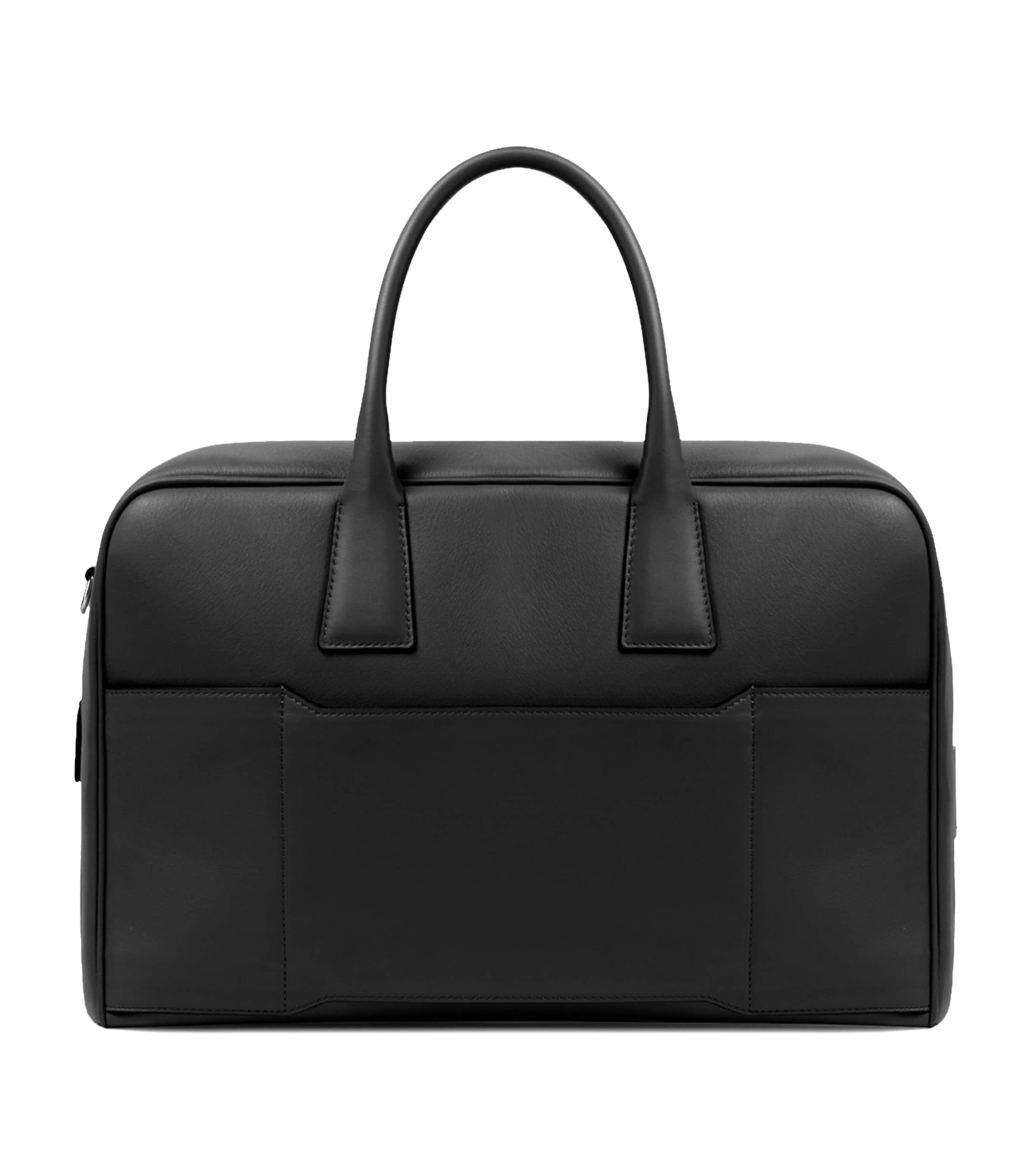 Leather Cristallo Holdall BLACK Image 1