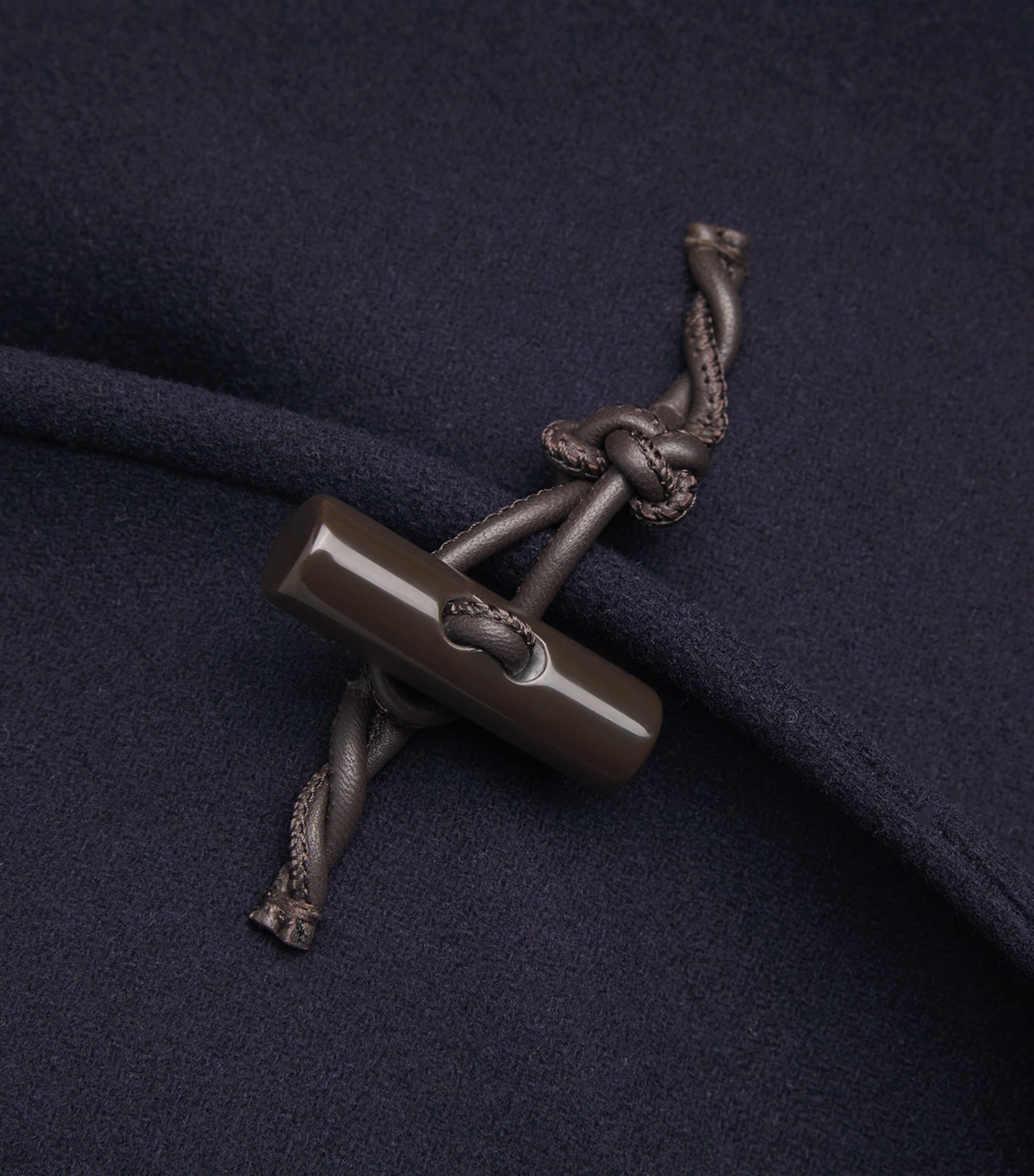 Wool-Blend Duffle Coat NAVY Image 5