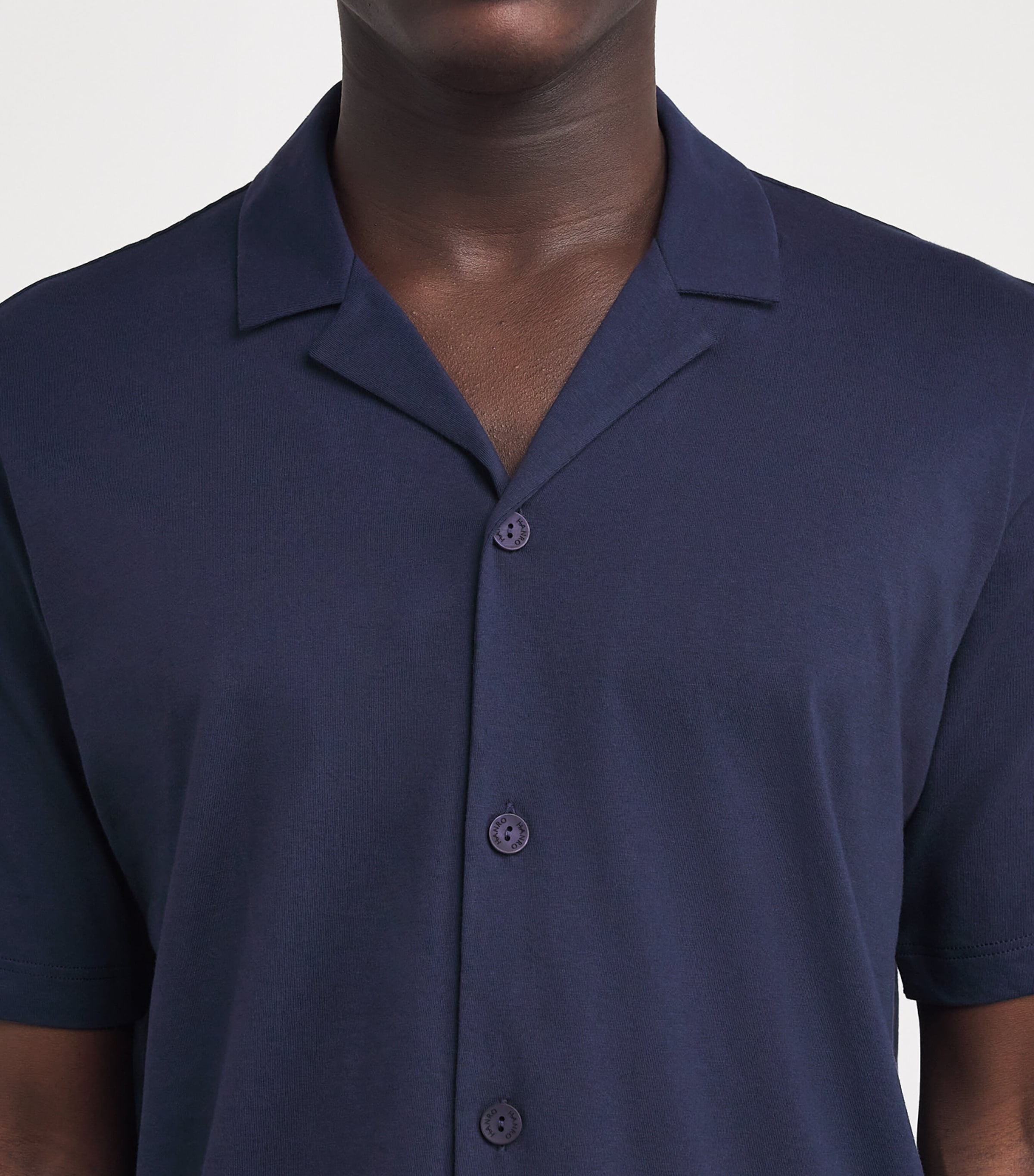 Jersey Night & Day Henley Shirt 1610-DEEP NAVY Image 7