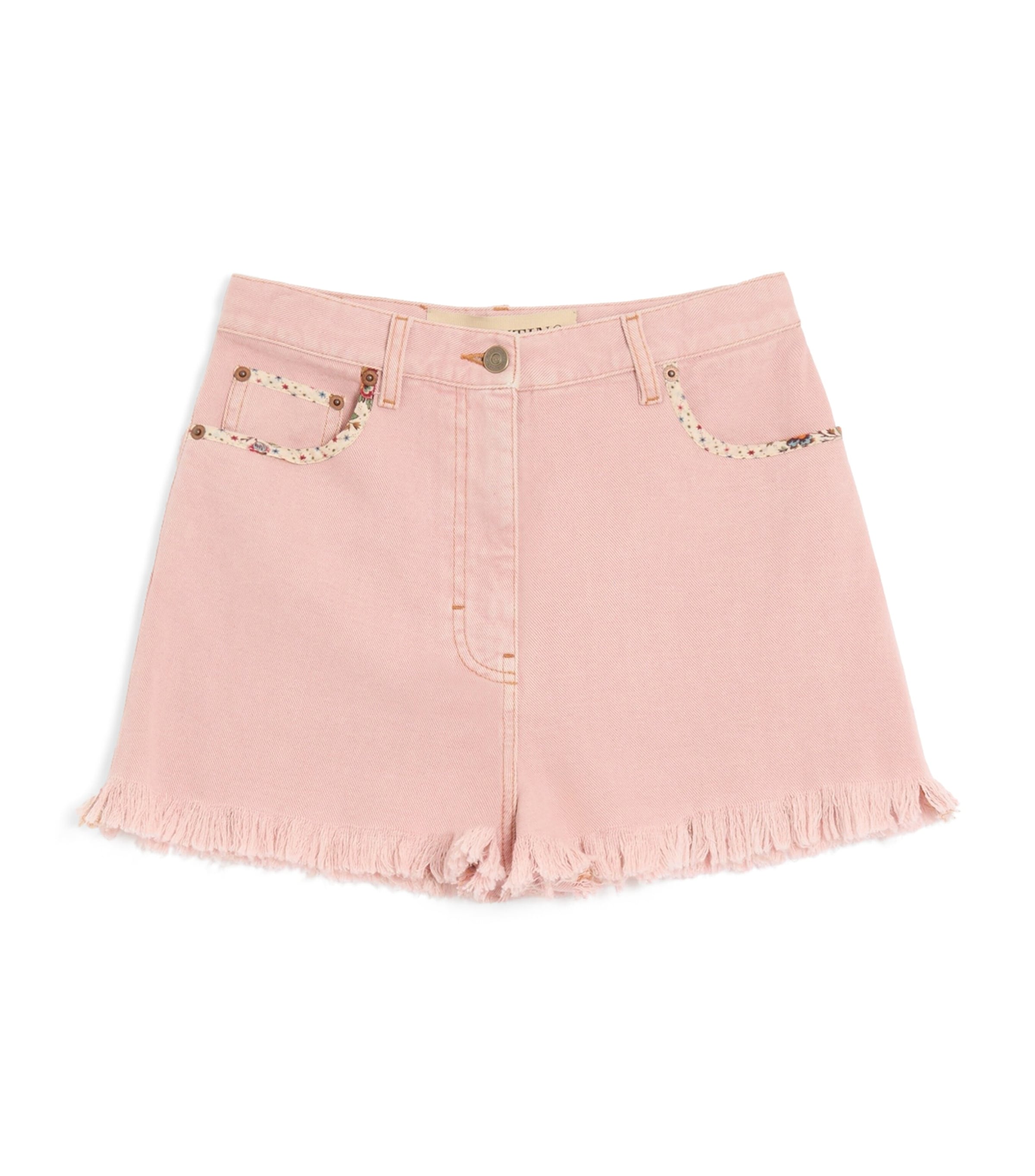Cotton-Linen Patch Shorts O45 Image 1