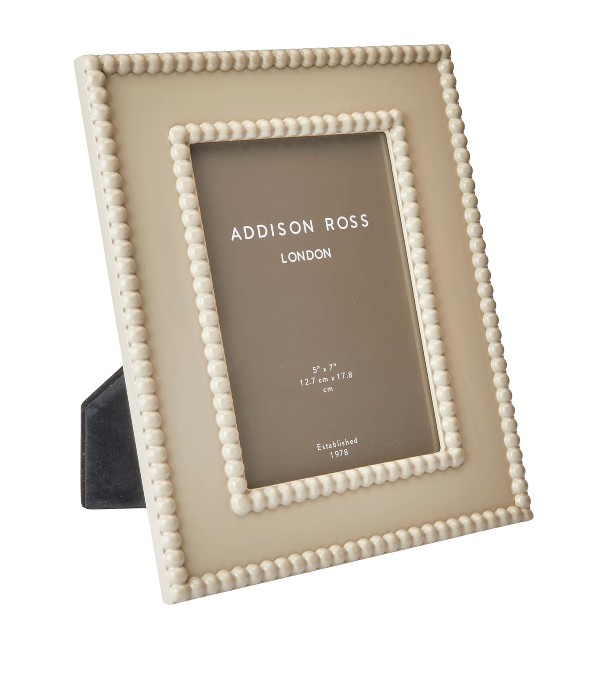 Addison Ross Lacquered Bobbin Photo Frame (5” x 7”) Brown Image 1
