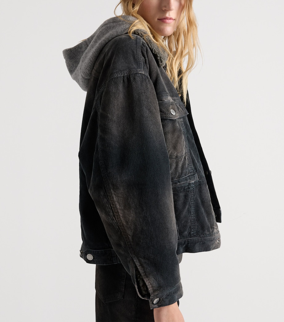 Corduroy Jacket F0557 Image 4