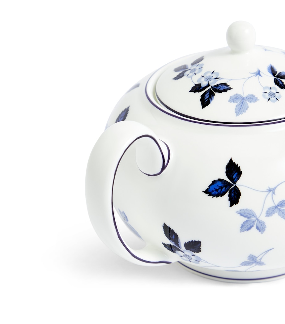 Wild Strawberry Inky Blue Teapot MULTI Image 3