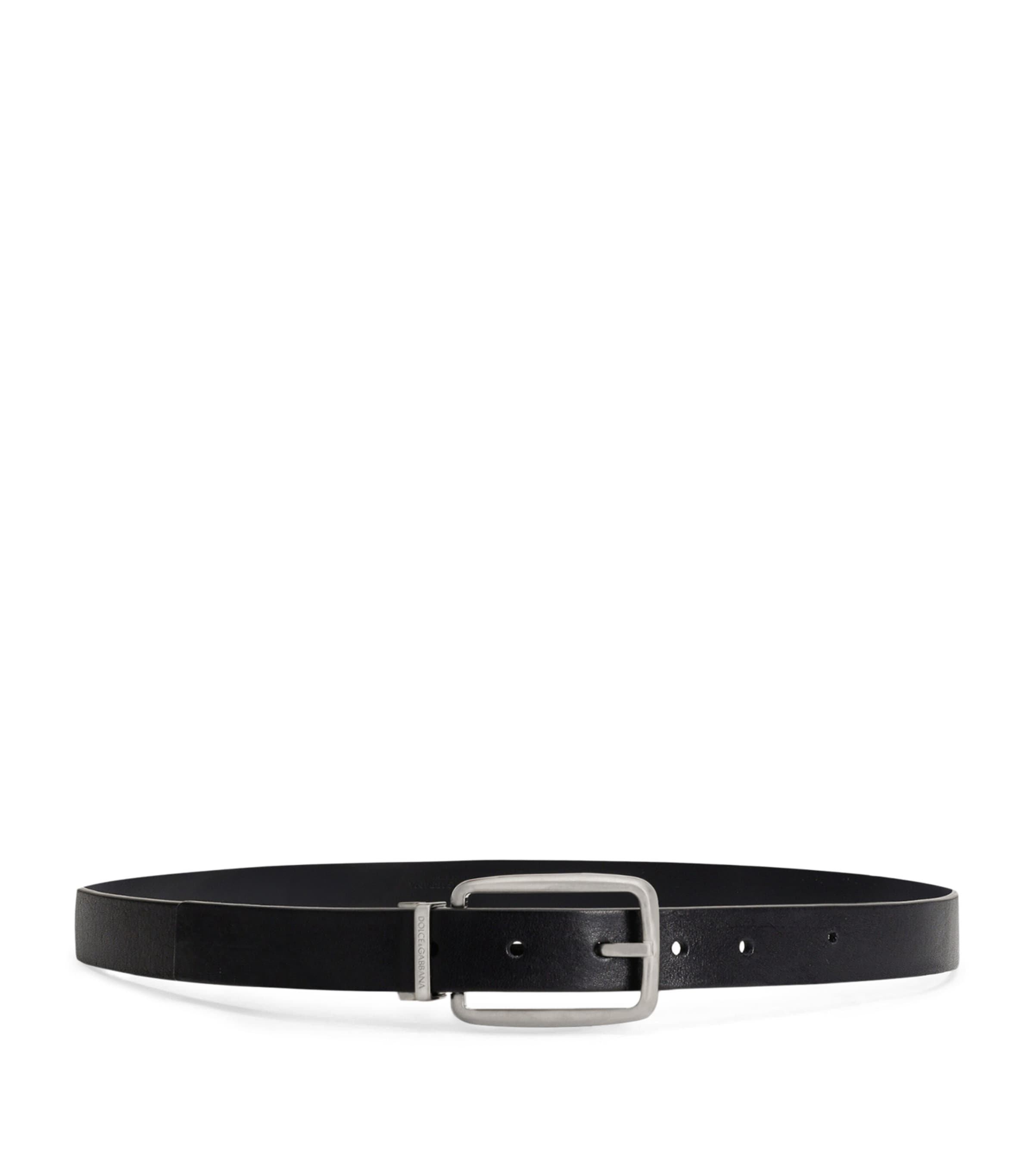 Leather Belt 80999 BLACK Image 1