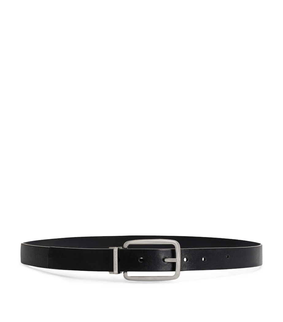 Leather Belt 80999 BLACK Image 1