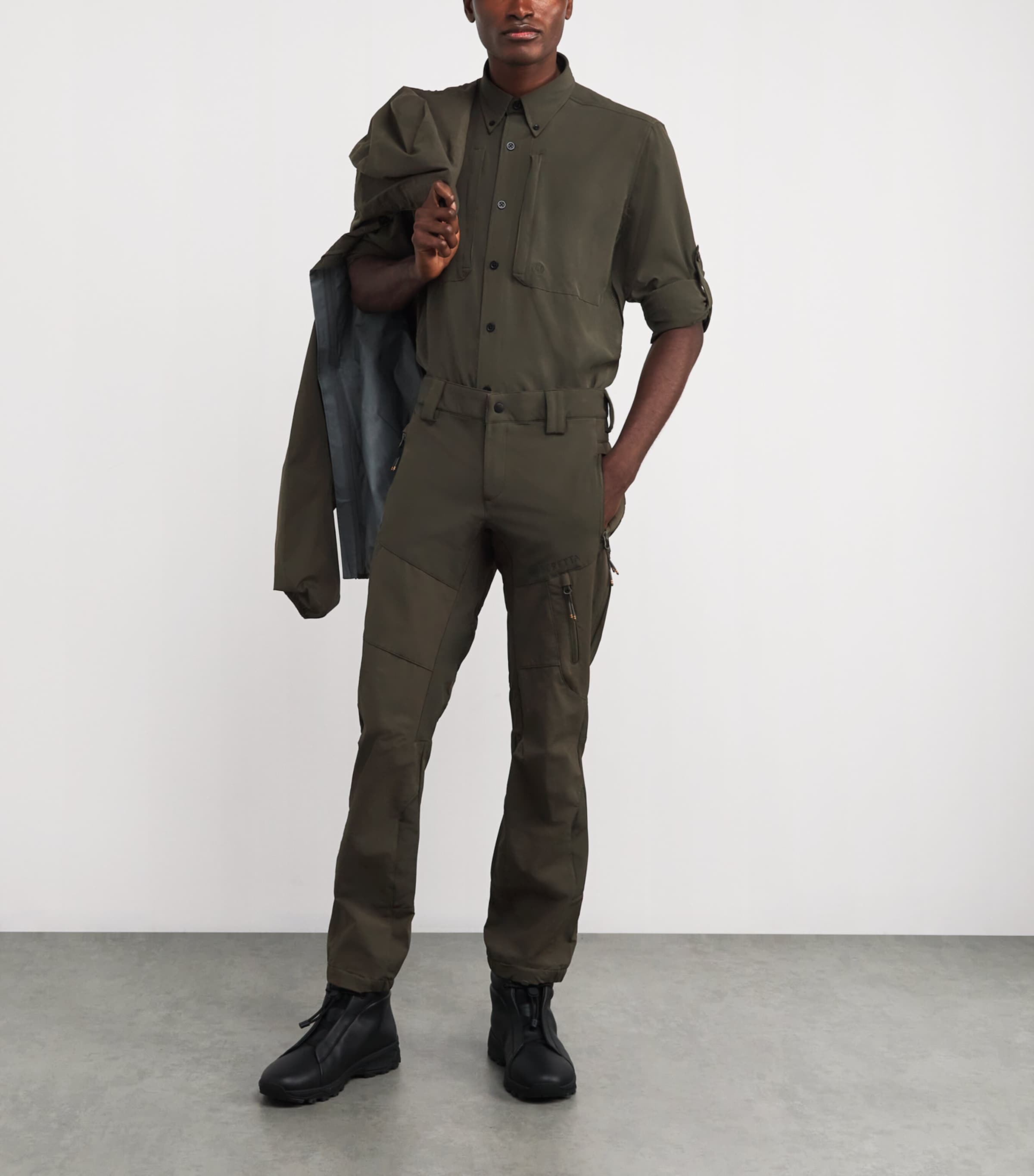 Stretch EVO Trousers 07AA : GREEN MOSS Image 2