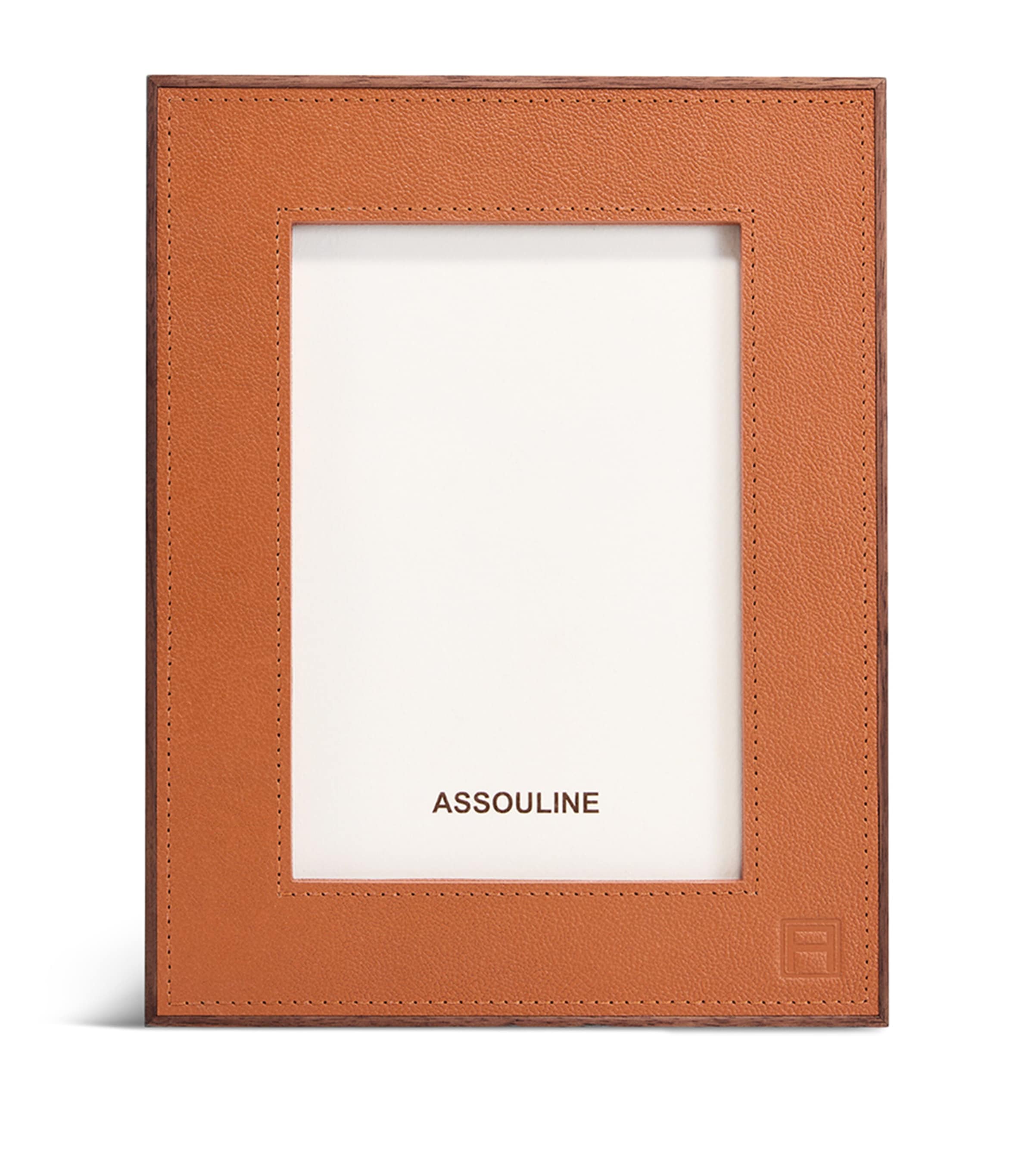 Leather Heritage Frame (5" x 7") CAMEL Image 1