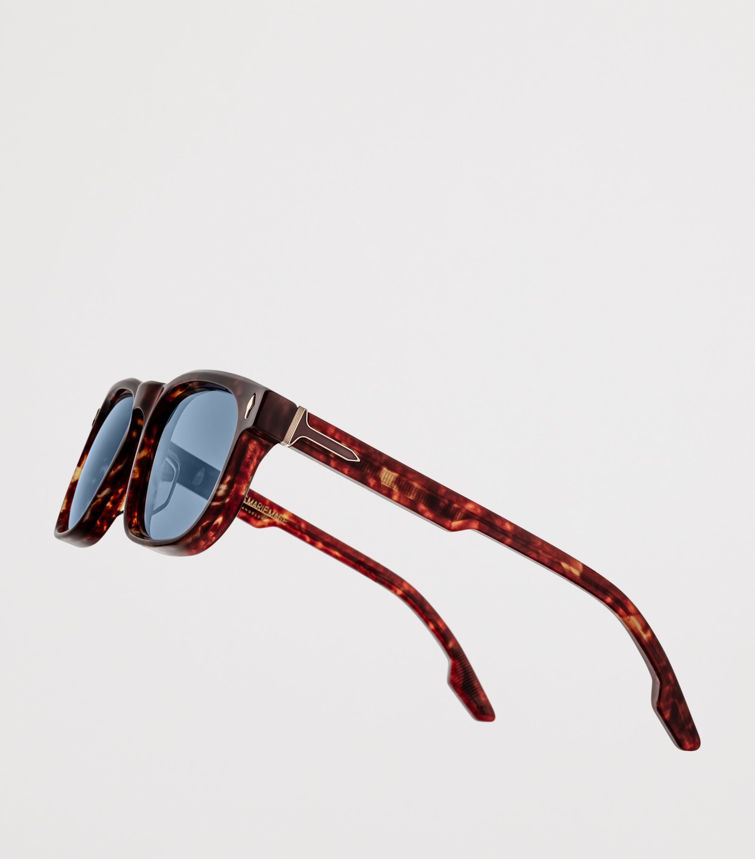 Jacques Marie Mage Acetate Dewitt Sunglasses Prussian Blue Image 5