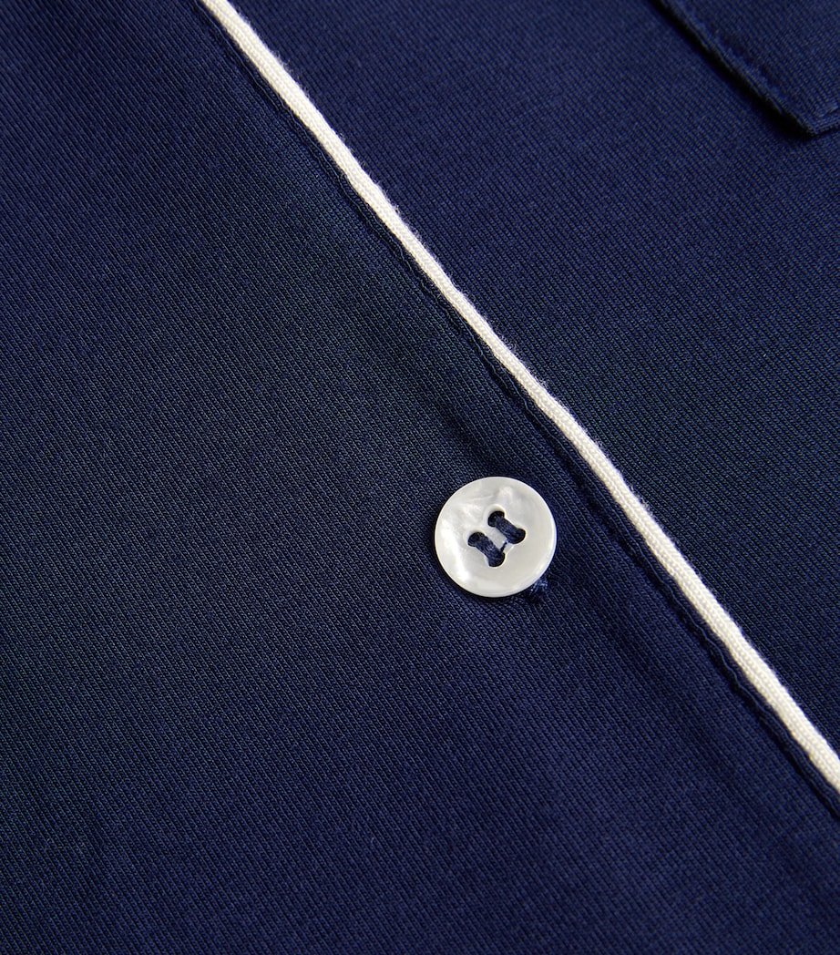 Gisele Pyjama Set NAVY/IVORY Image 5