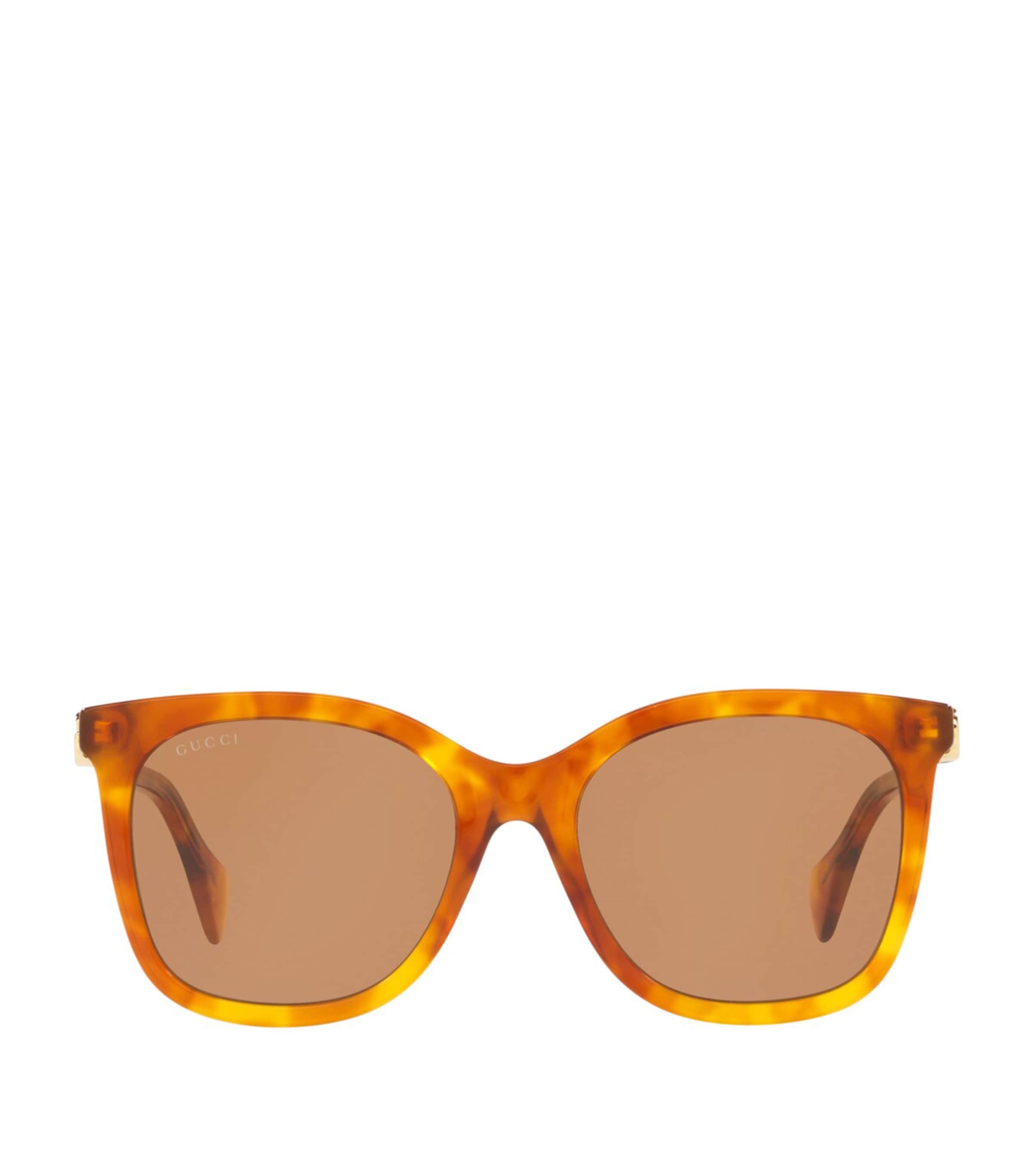 Gucci 55mm Cat Eye Sunglasses In Brown