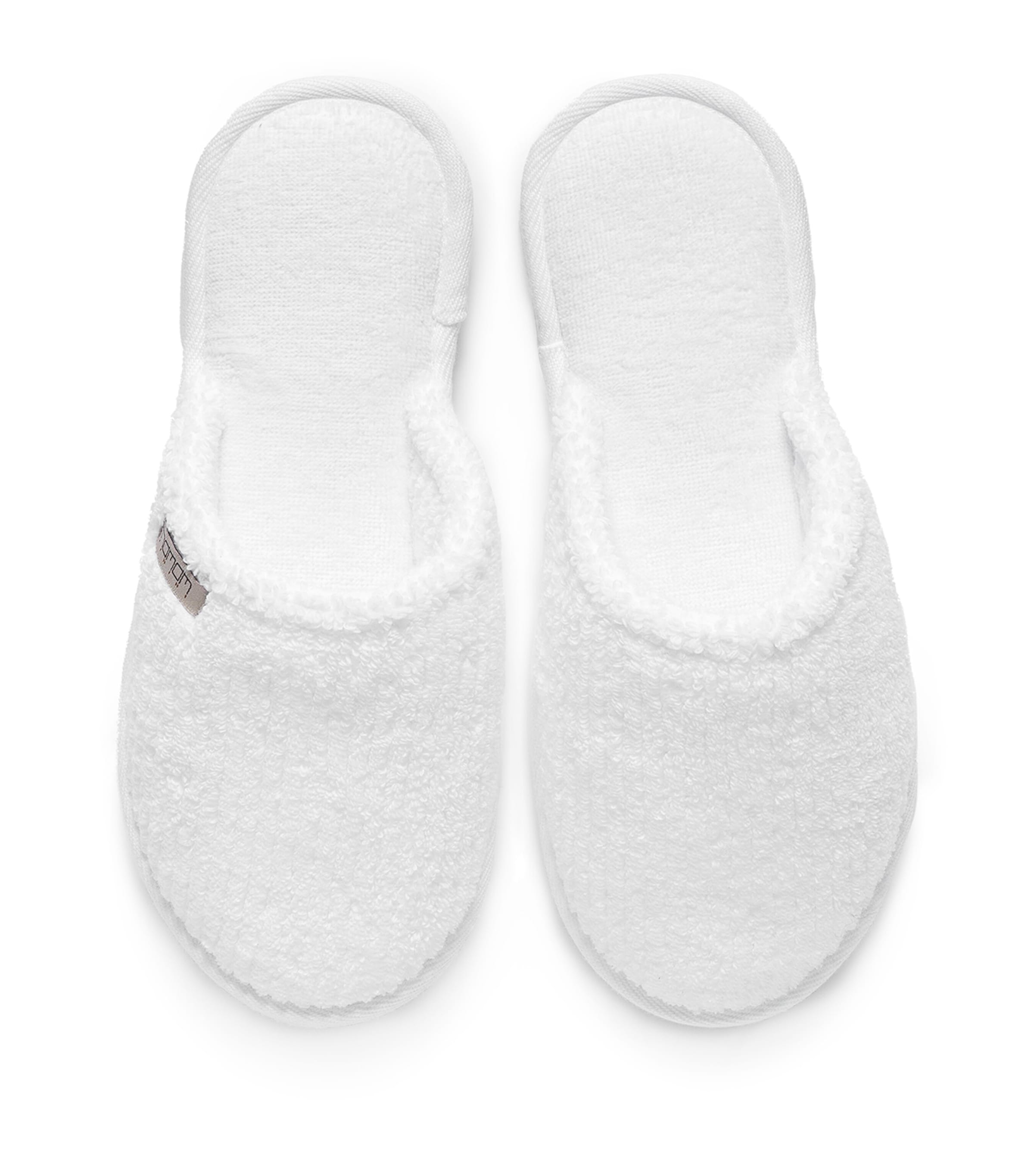 Organic Cotton Raya Slippers (Size 38-39) WHITE Image 2