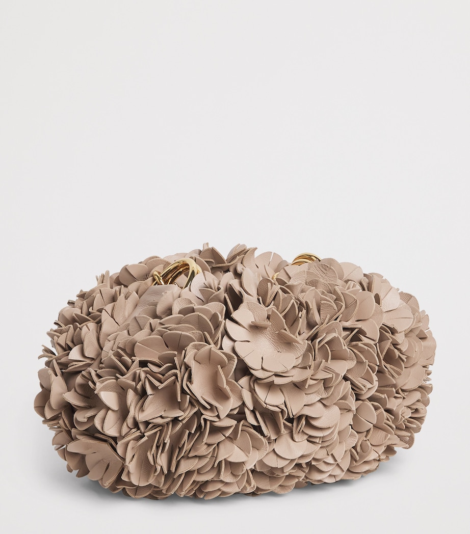 Chloé Lambskin Plissé Shoulder Bag Woodsmoke Image 2