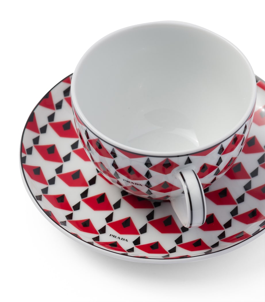 Vienna Cappuccino Cup and Saucer (Set of 2) F0E5X Image 4