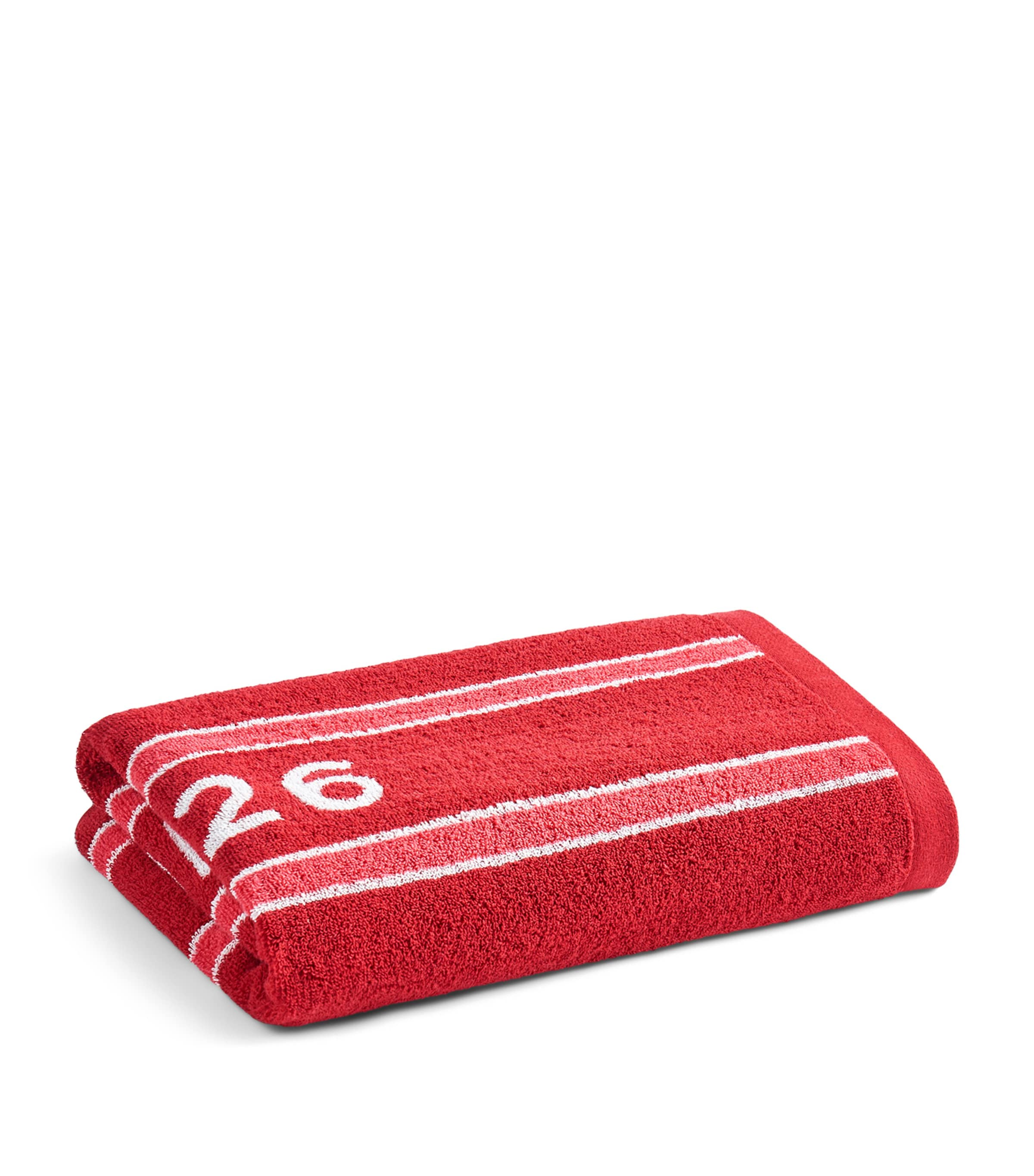Christy x Wimbledon Championship 2026 Bath Towel (70cm x 133cm) Strawberry / Pink Image 5