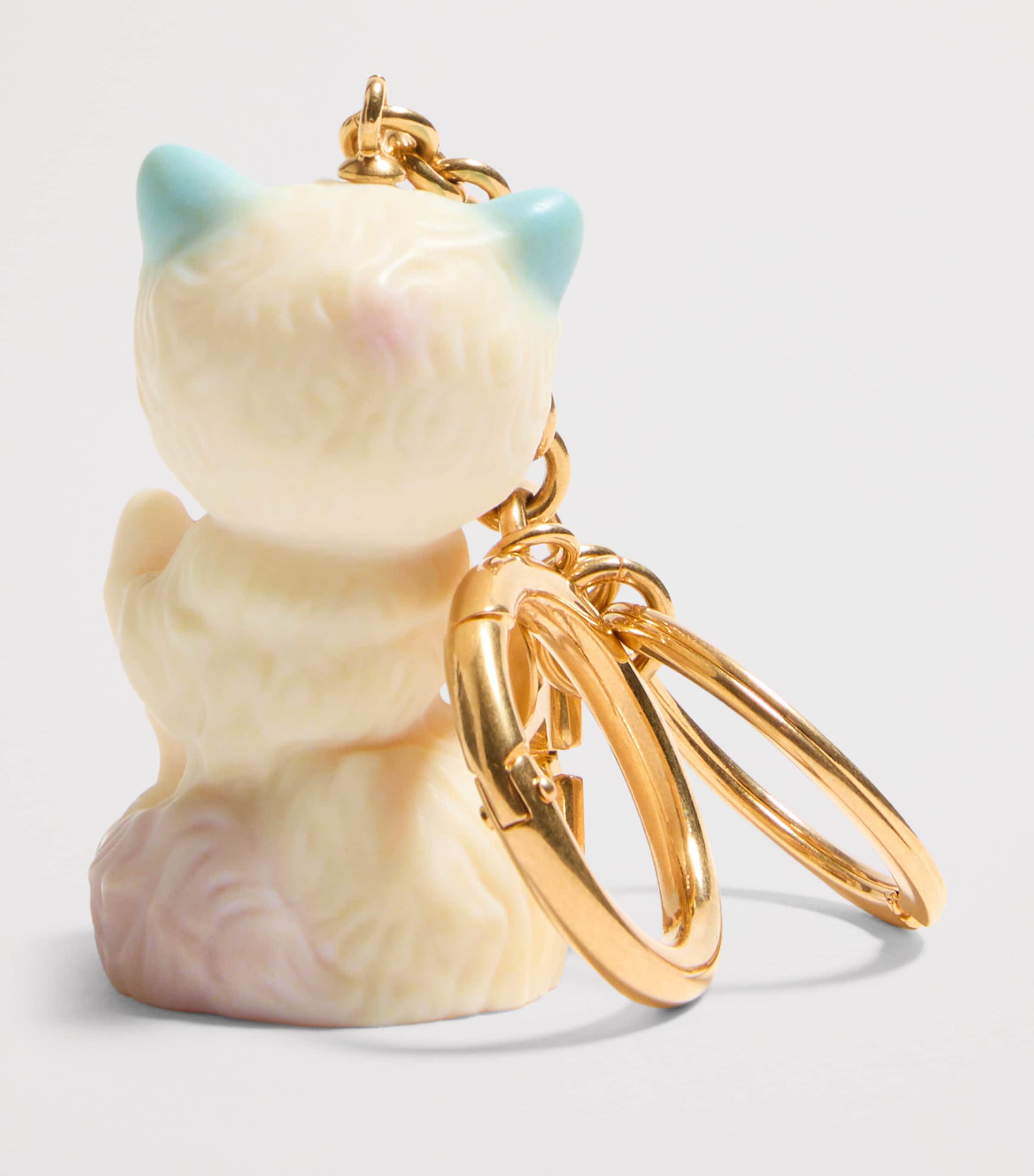 キーホルダー・キーリング VALENTINO MULTICOLOR LE CHAT DE LA MAISON KEYRING Valentino Garavani Le Chat De La Maison key-ring Bag Charm