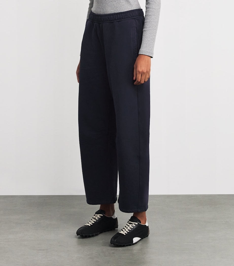 Cotton Miro Barrel Sweatpants NAVY Image 3