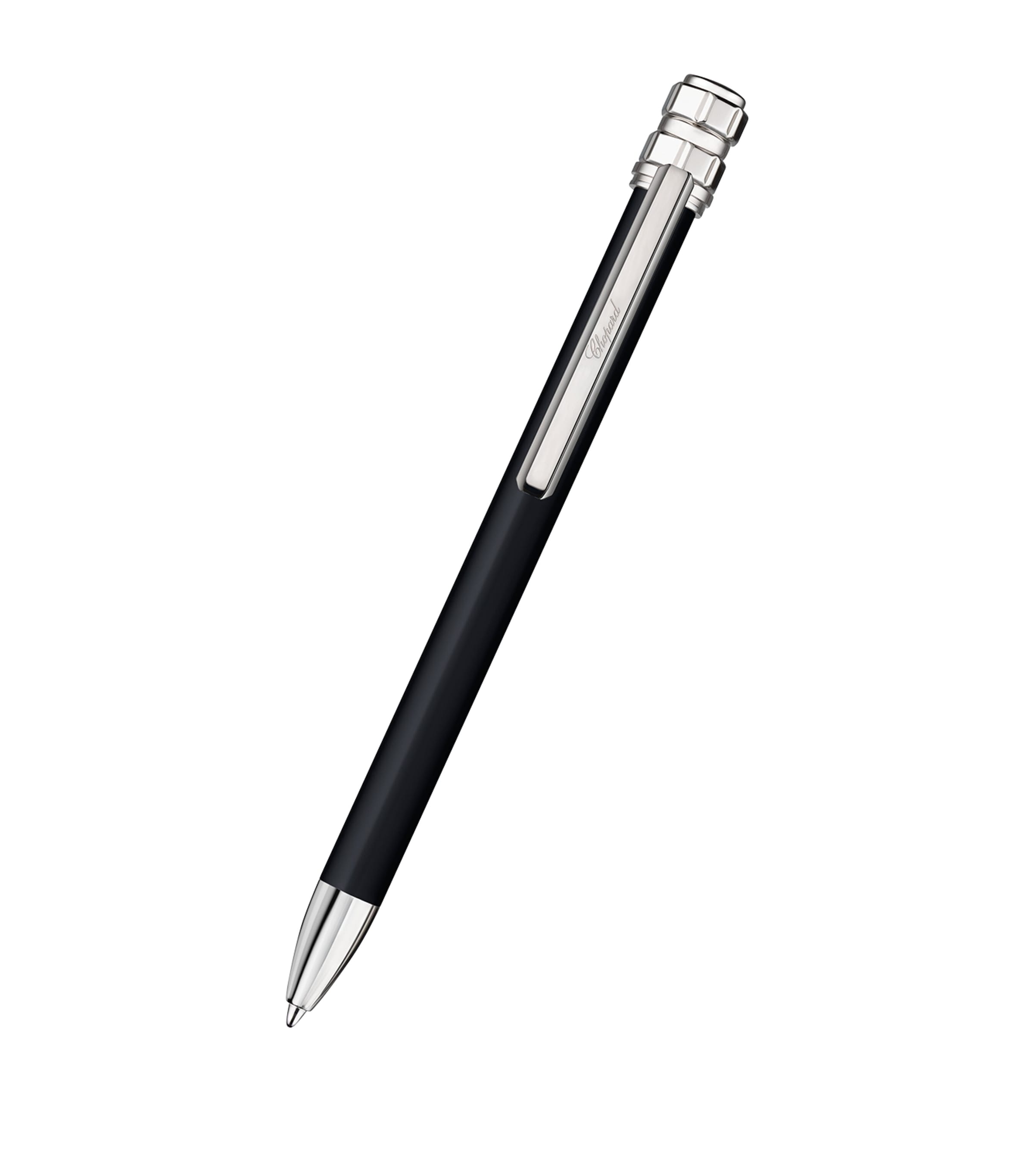 Chopard Ice Cube Ballpoint Pen In Black