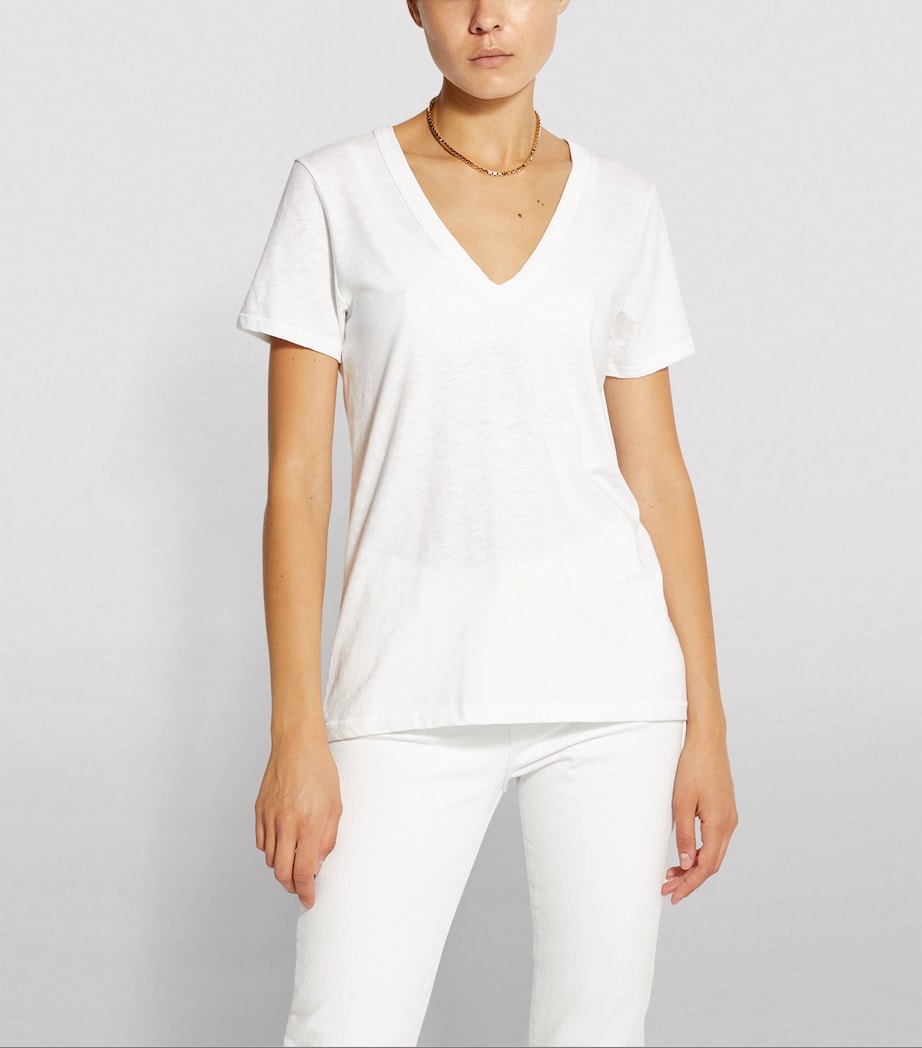 The Vee T-Shirt BRIGHT WHITE W Image 5