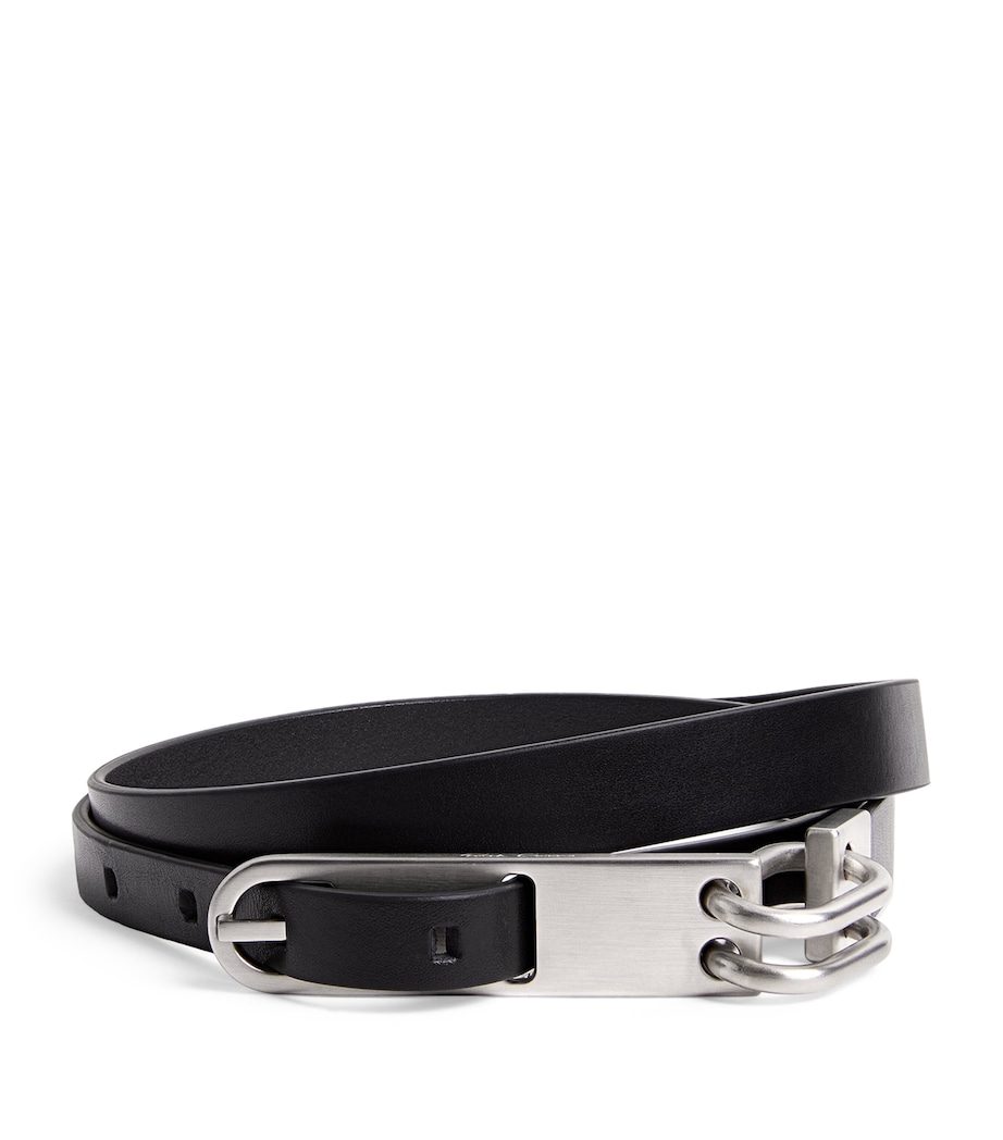 Rick Owens Leather Tongue Belt Image 1