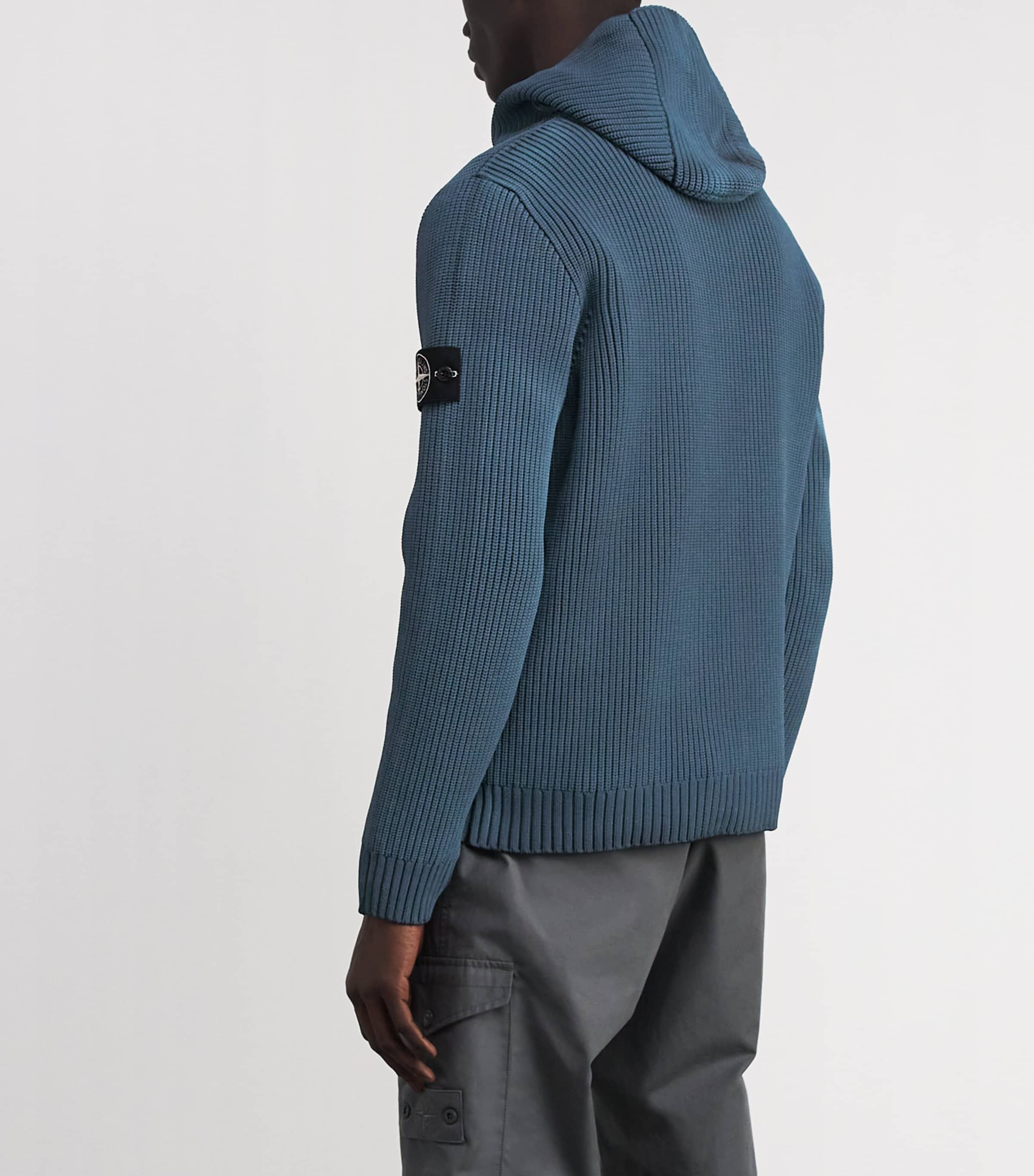 President’s Knit Corrosion Zip-Up Hoodie V0120 Image 4