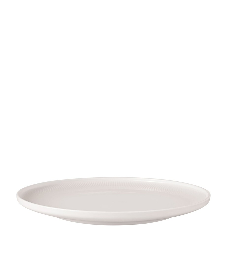 Porcelain Afina Flat Plate (27cm) WHITE Image 6