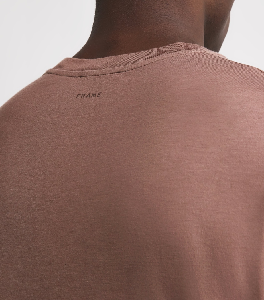 Cotton T-Shirt MAUVE Image 6