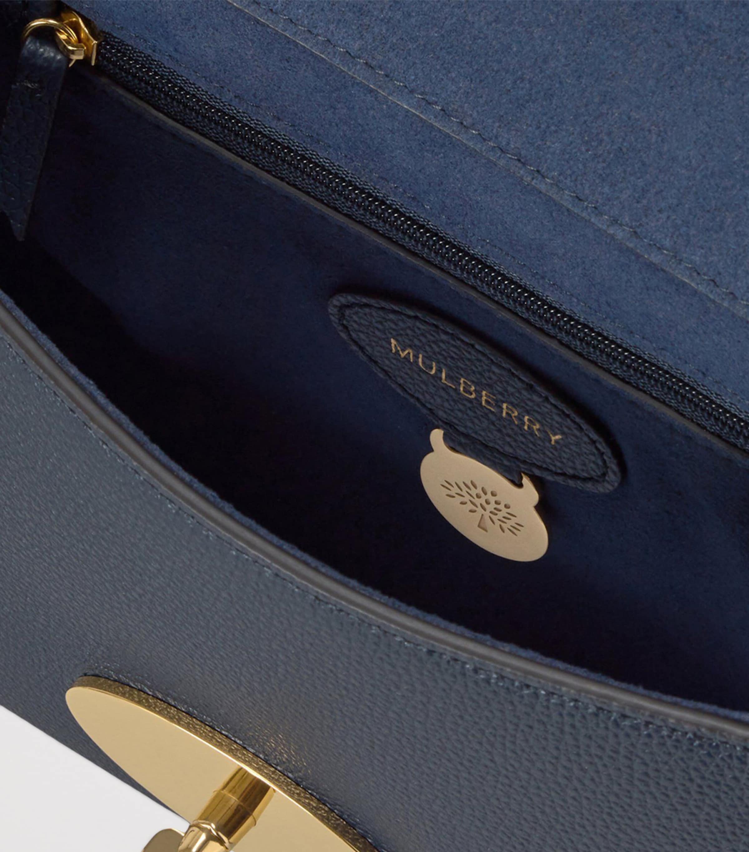 Leather Lily Shoulder Bag NIGHT SKY Image 5