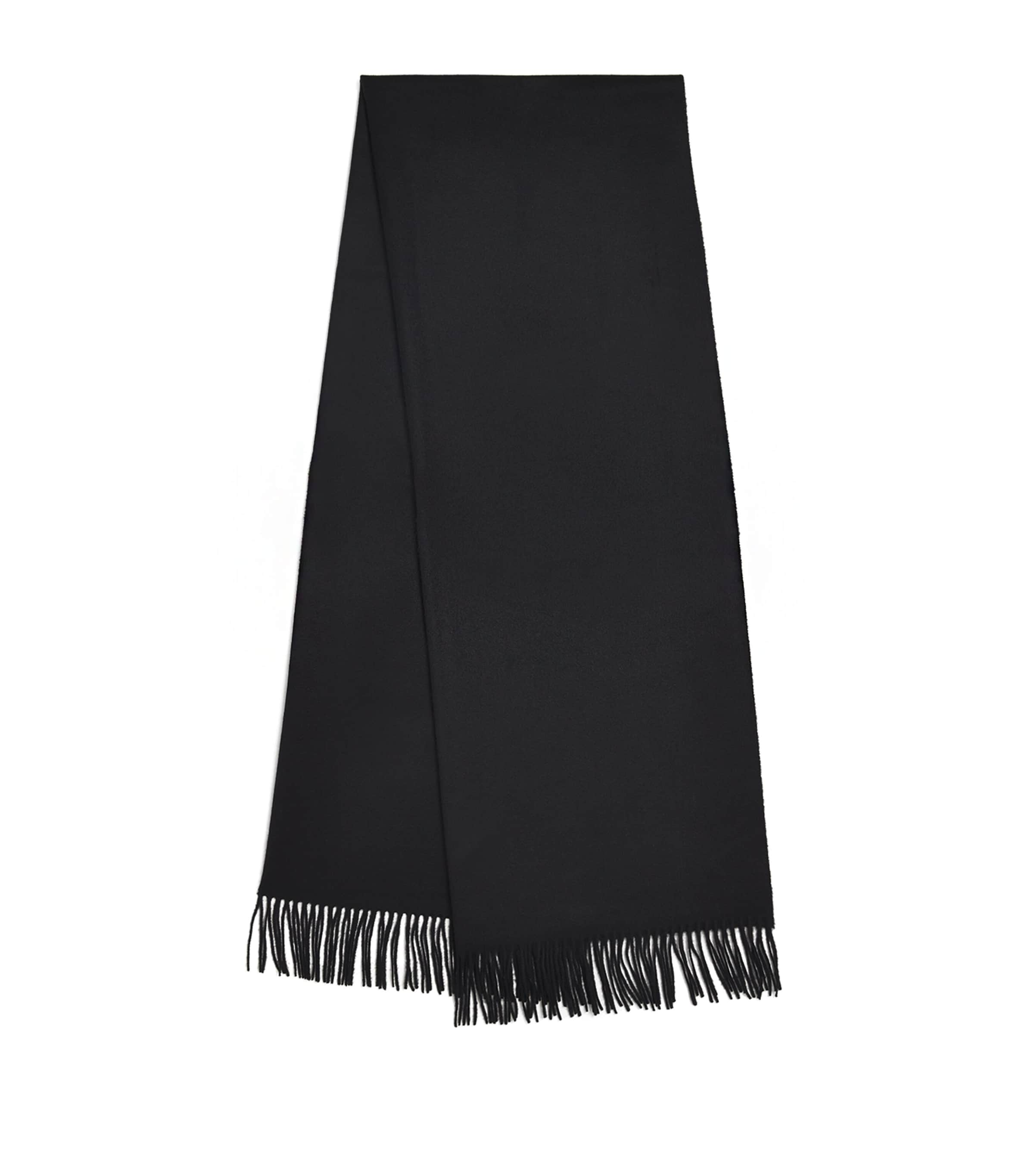 Shop Johnstons Of Elgin Cashmere Stole Scarf In Black