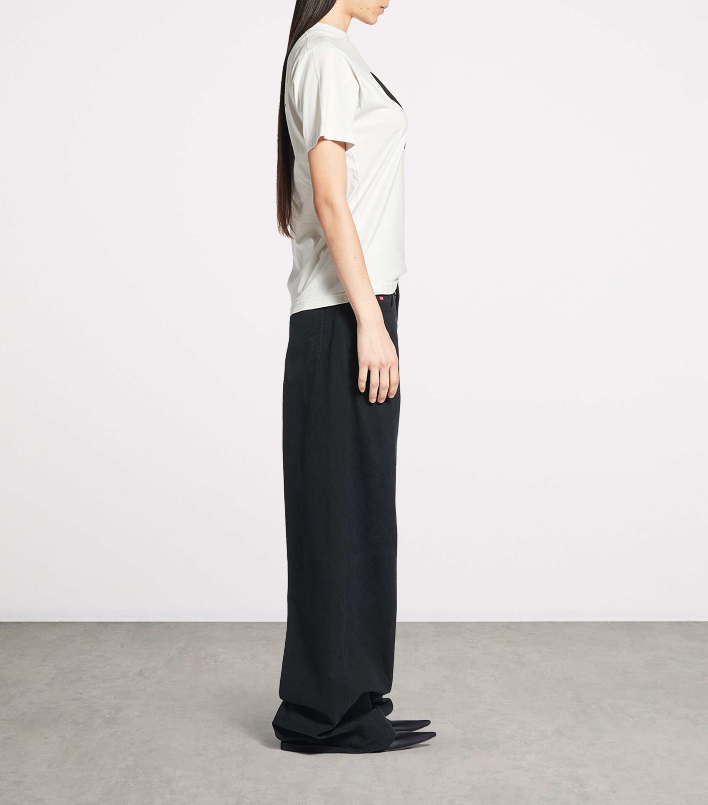 Balenciaga Cotton Knife Pump T-Shirt | Harrods US