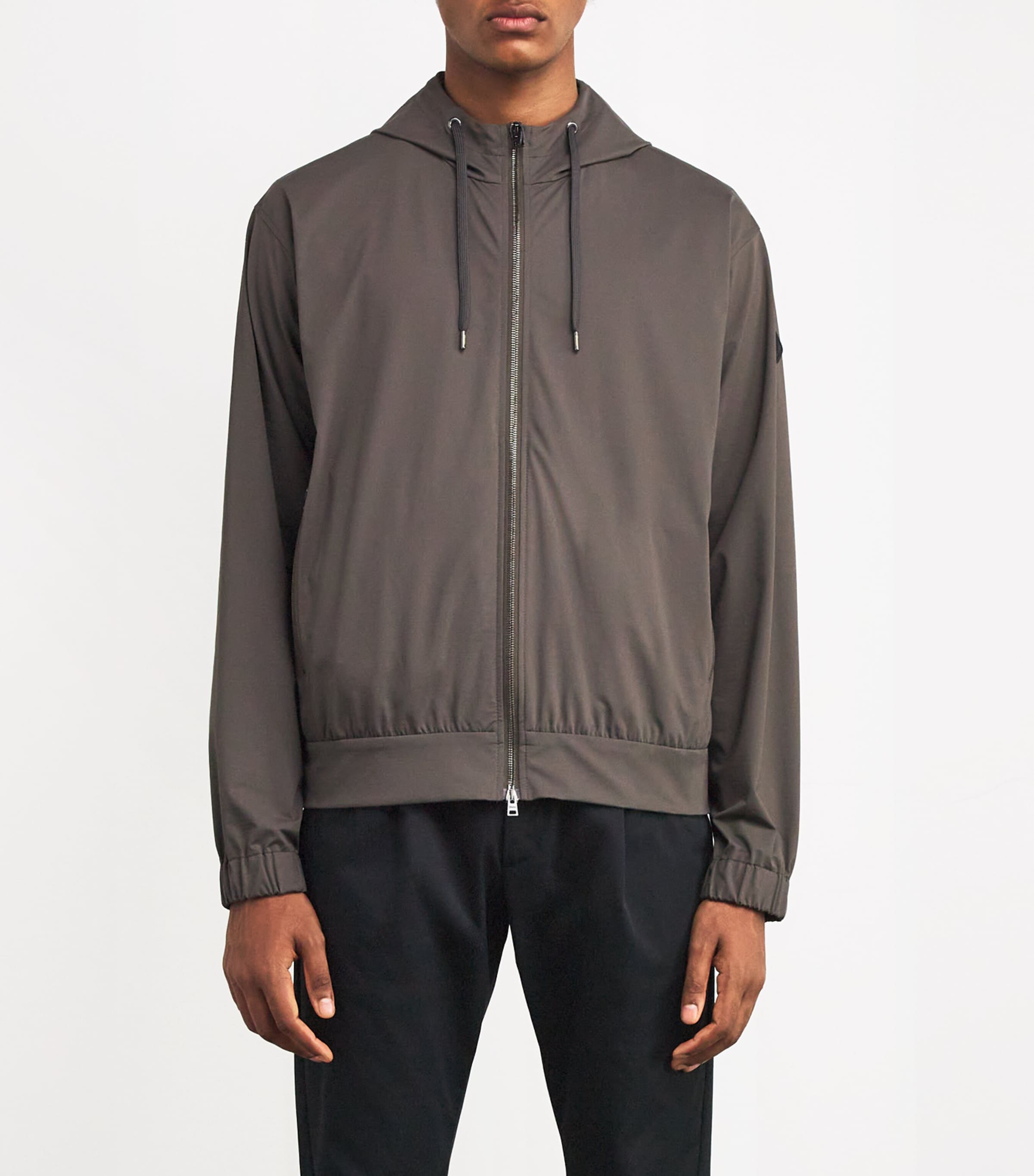 Lightweight Zip-Up Hoodie 2600TORTORA Image 3