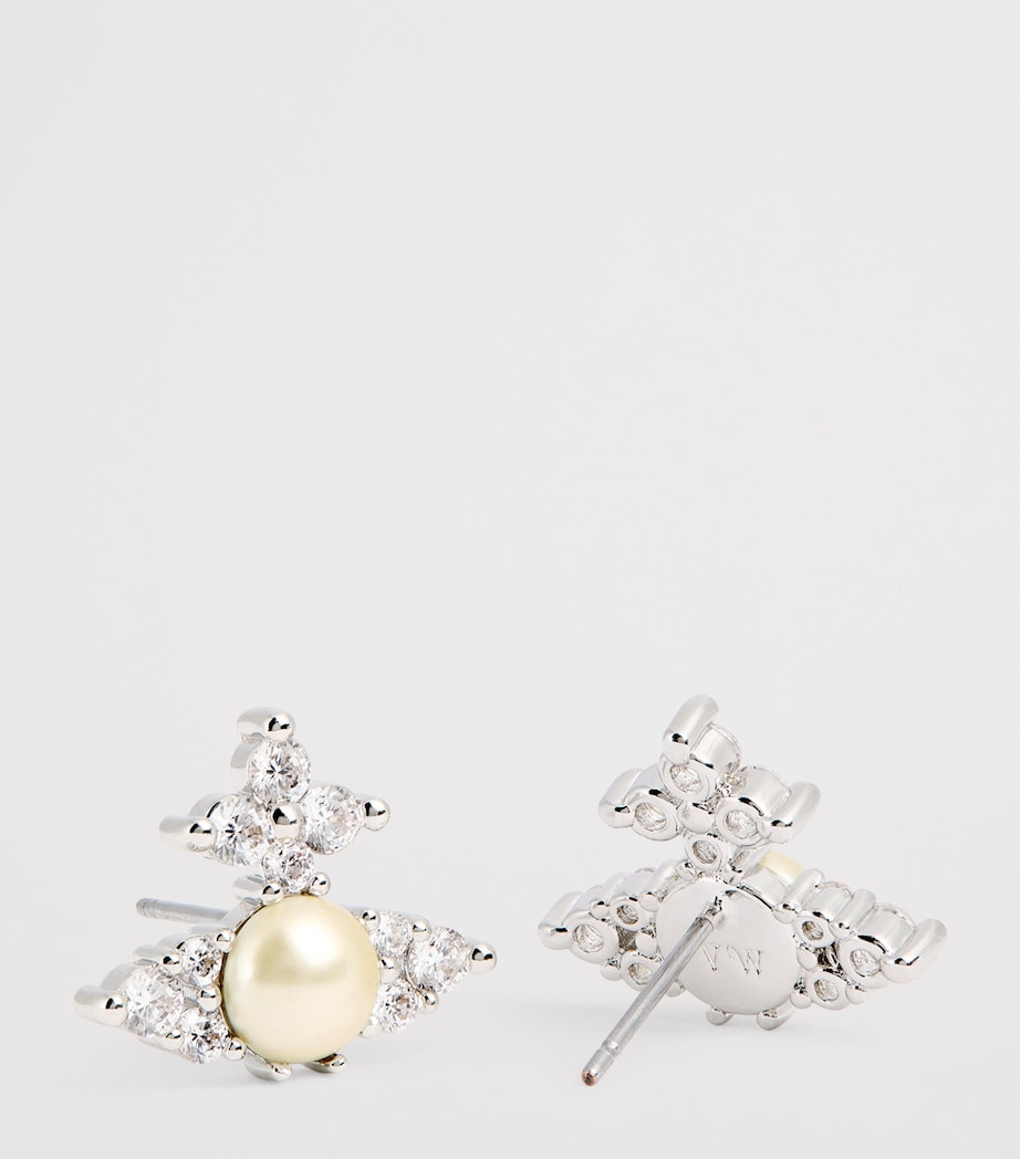 Feodora Earrings PLATINUM CREAMROSE Image 6