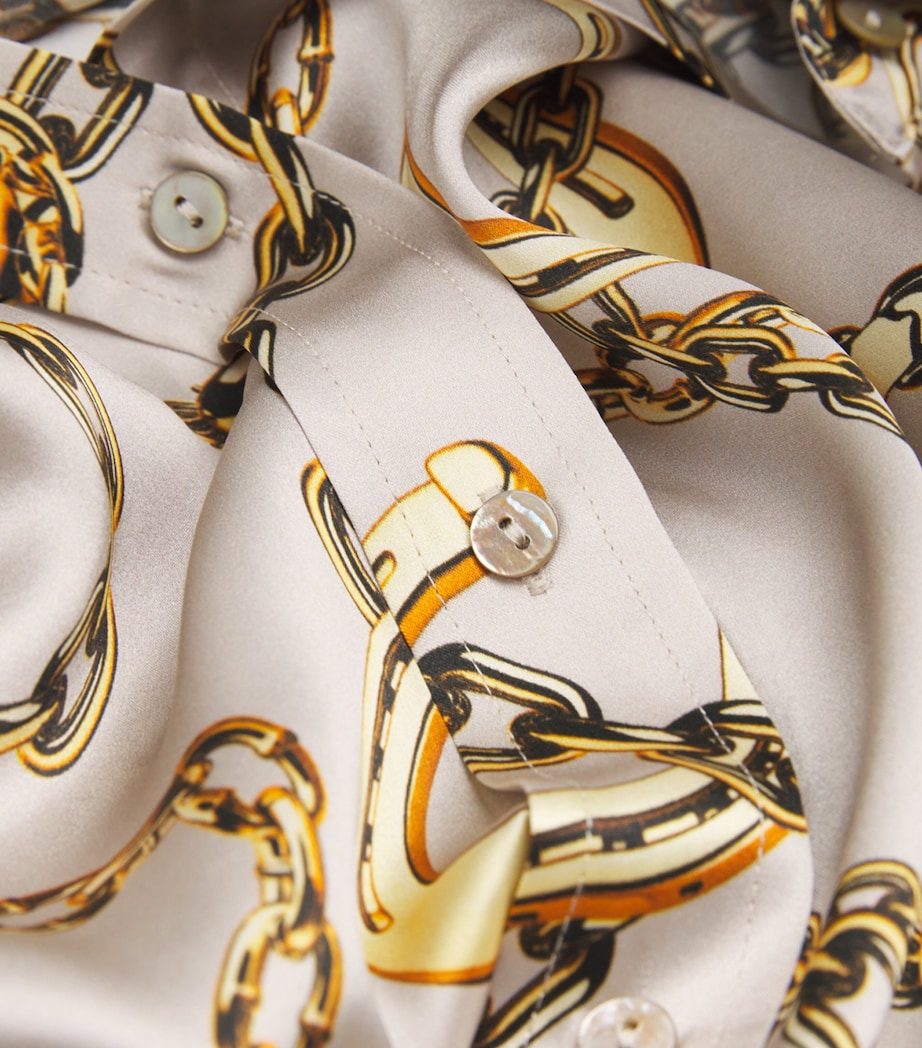 Silk Dani Shirt SMK GR/GD LNGHRNCHN Image 5