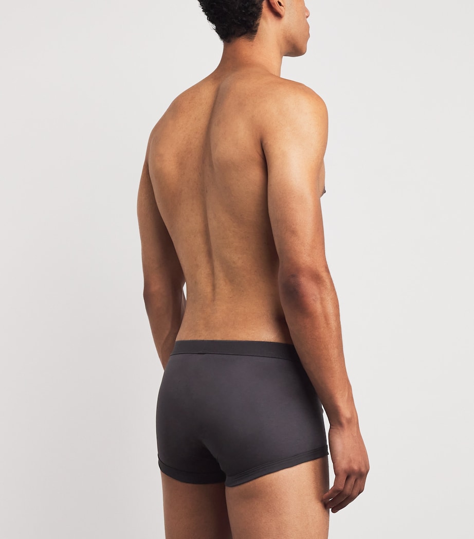 Stretch-Cotton Boxer Briefs 188 ESPRESSO Image 3