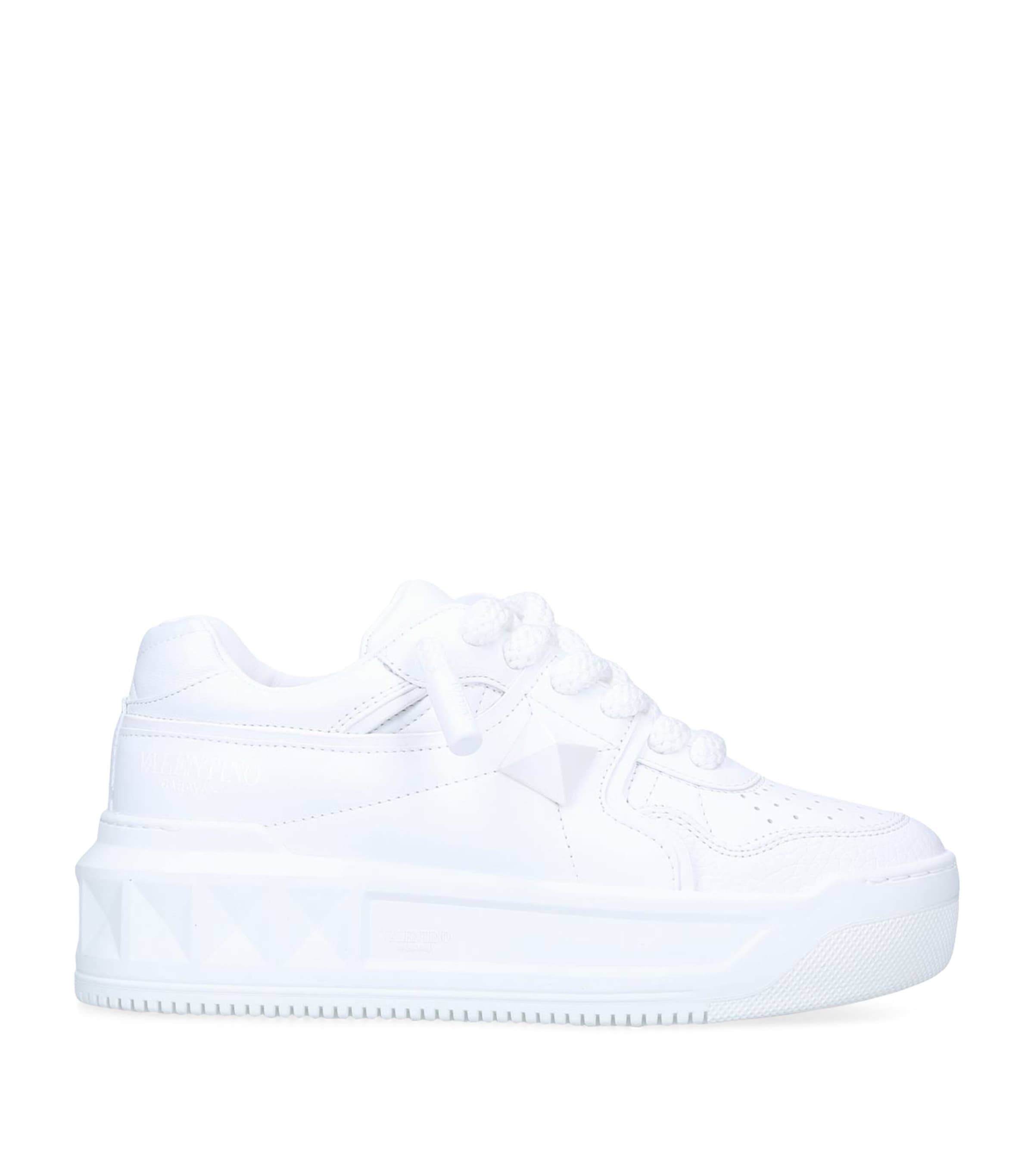 Valentino Garavani One Stud Xl Sneakers In White