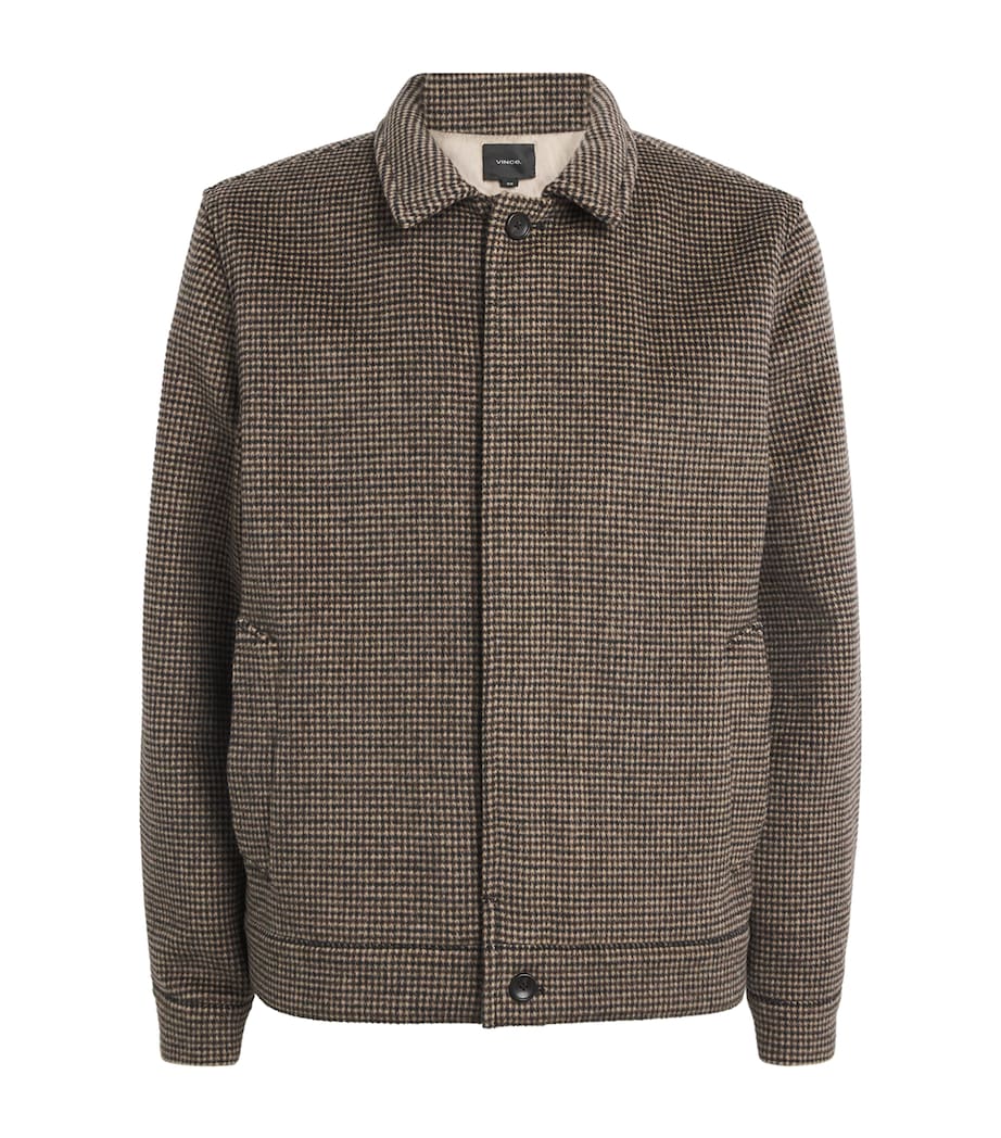 Houndstooth Bomber Jacket 826DRC DRK RST COMBO Image 1