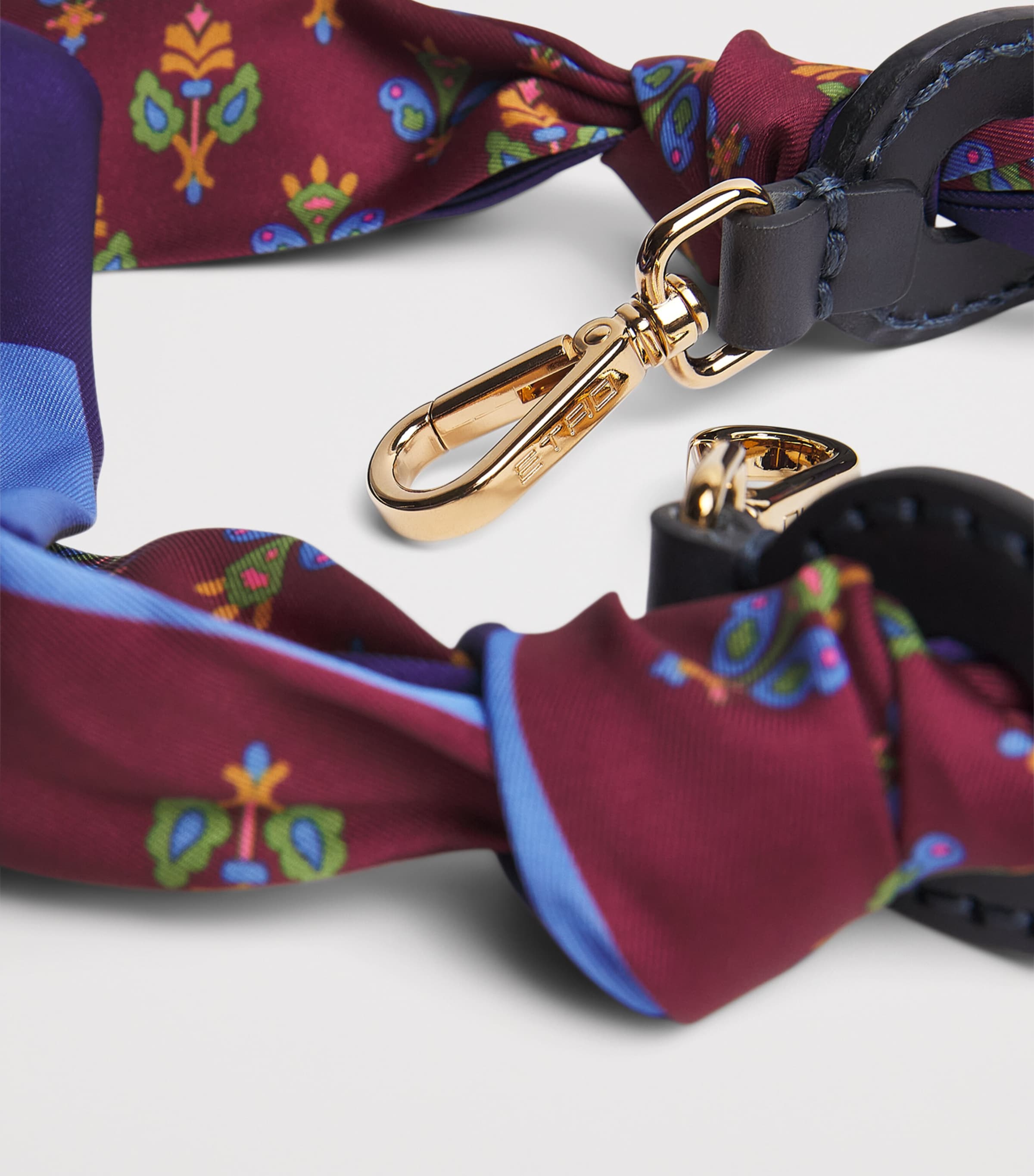 Etro Scarf Bag Handle Print/bordx Bs Image 2