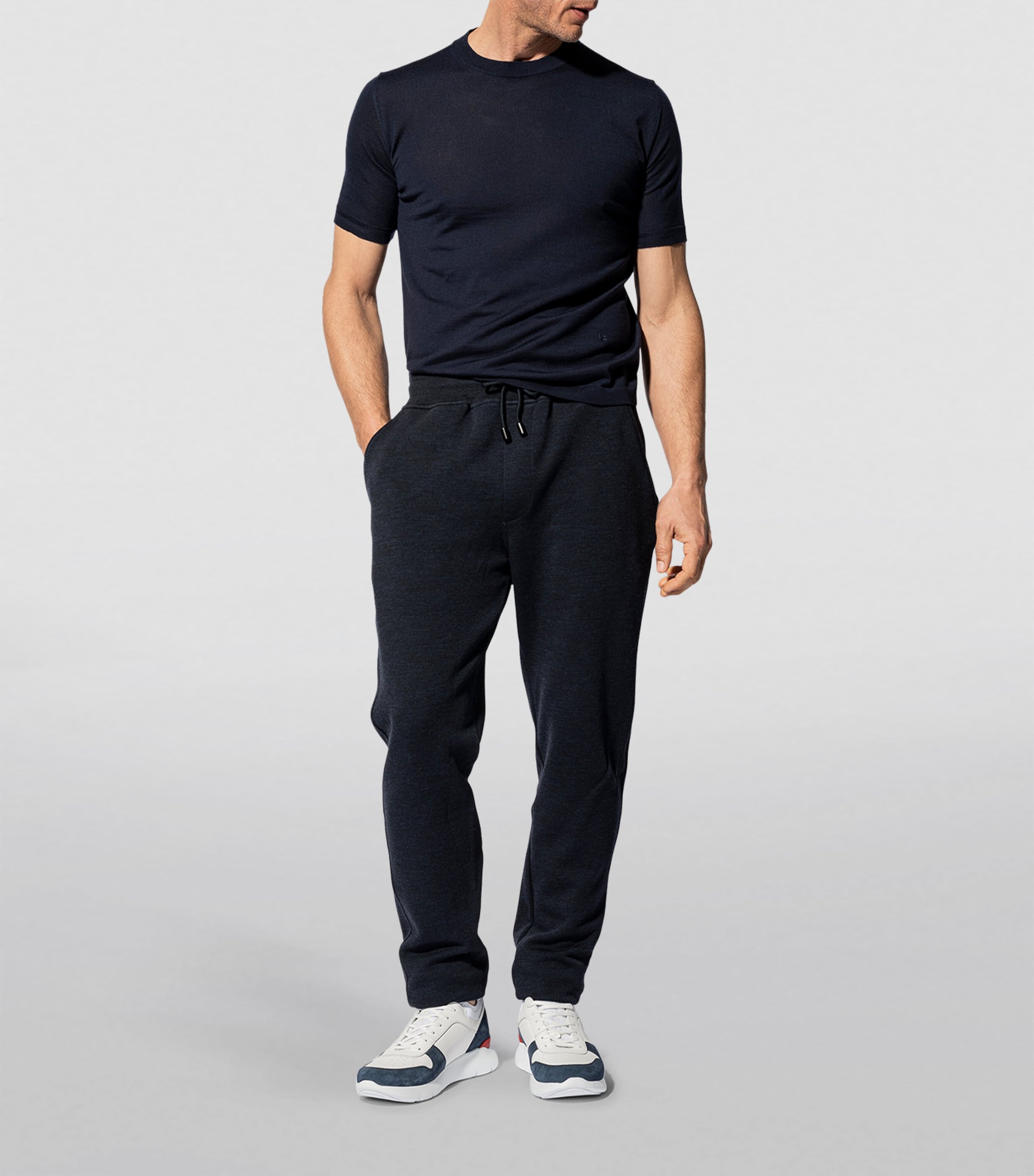 Wool and Silk-Blend T-Shirt 810 Image 2