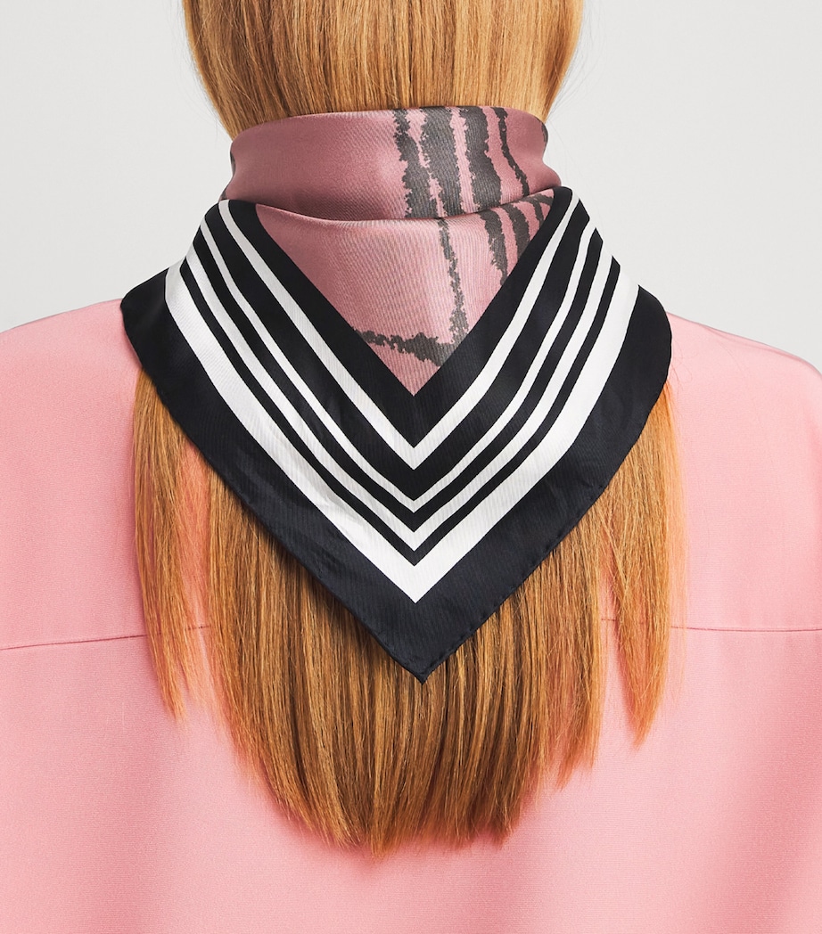 Joseph Silk Nadia Scarf Palm Leaf/musk Image 2