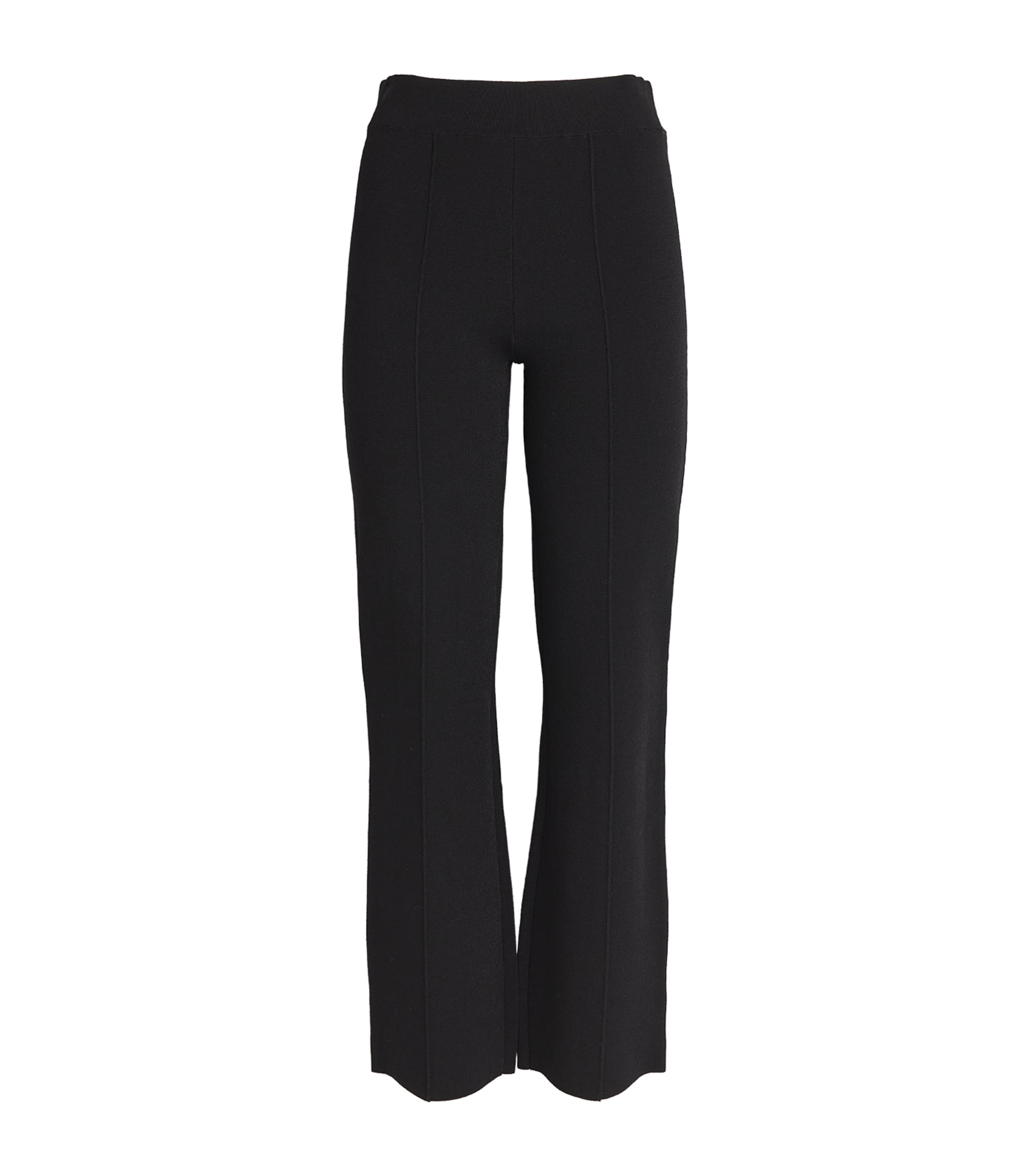 Stretch-Knit Bray Trousers BLACK Image 1