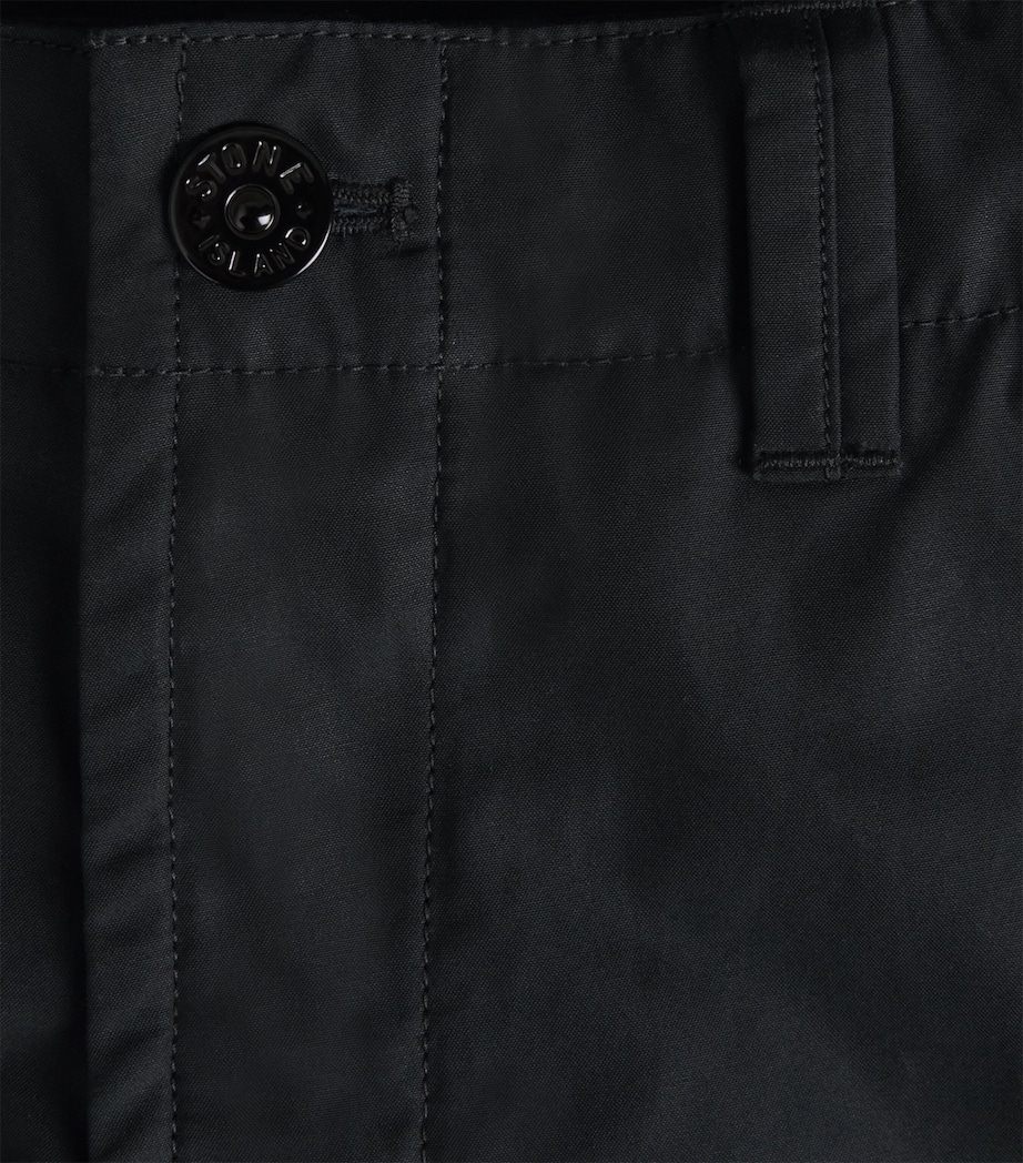 Stone Island Mens Cotton-Canvas All-Weather Ghost Trousers Image 6