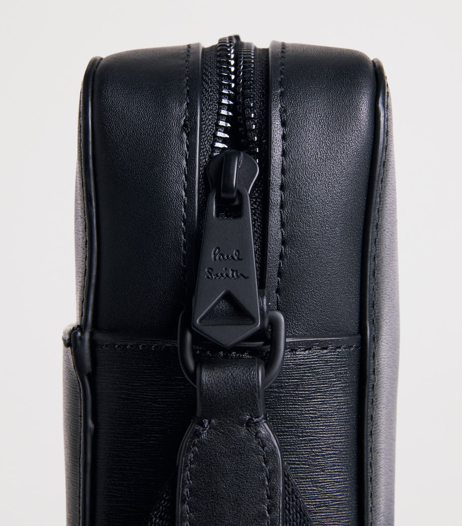 Leather Cross-Body Bag BLACK Image 4
