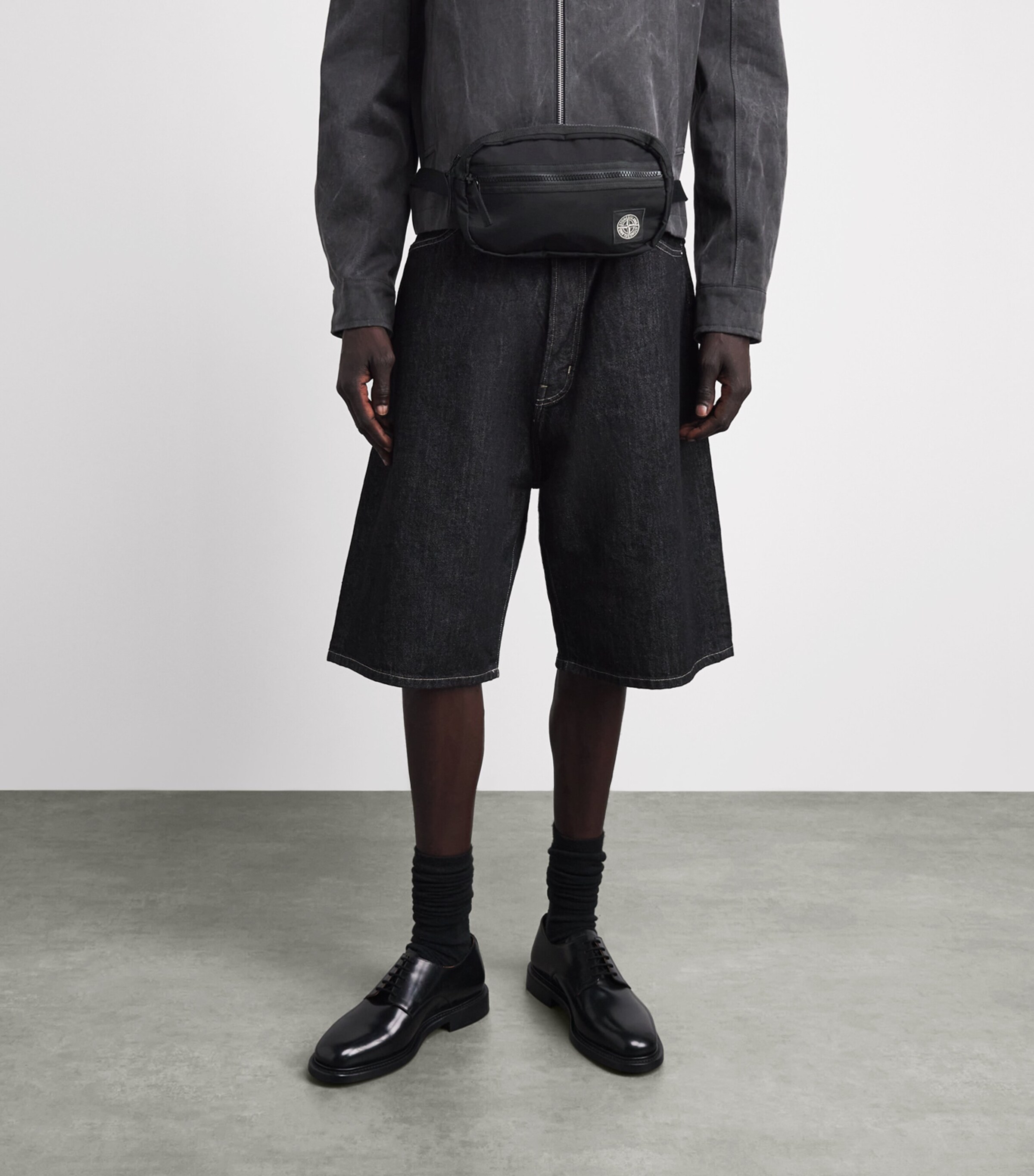Stone Island Logo Patch Belt Bag Image 4