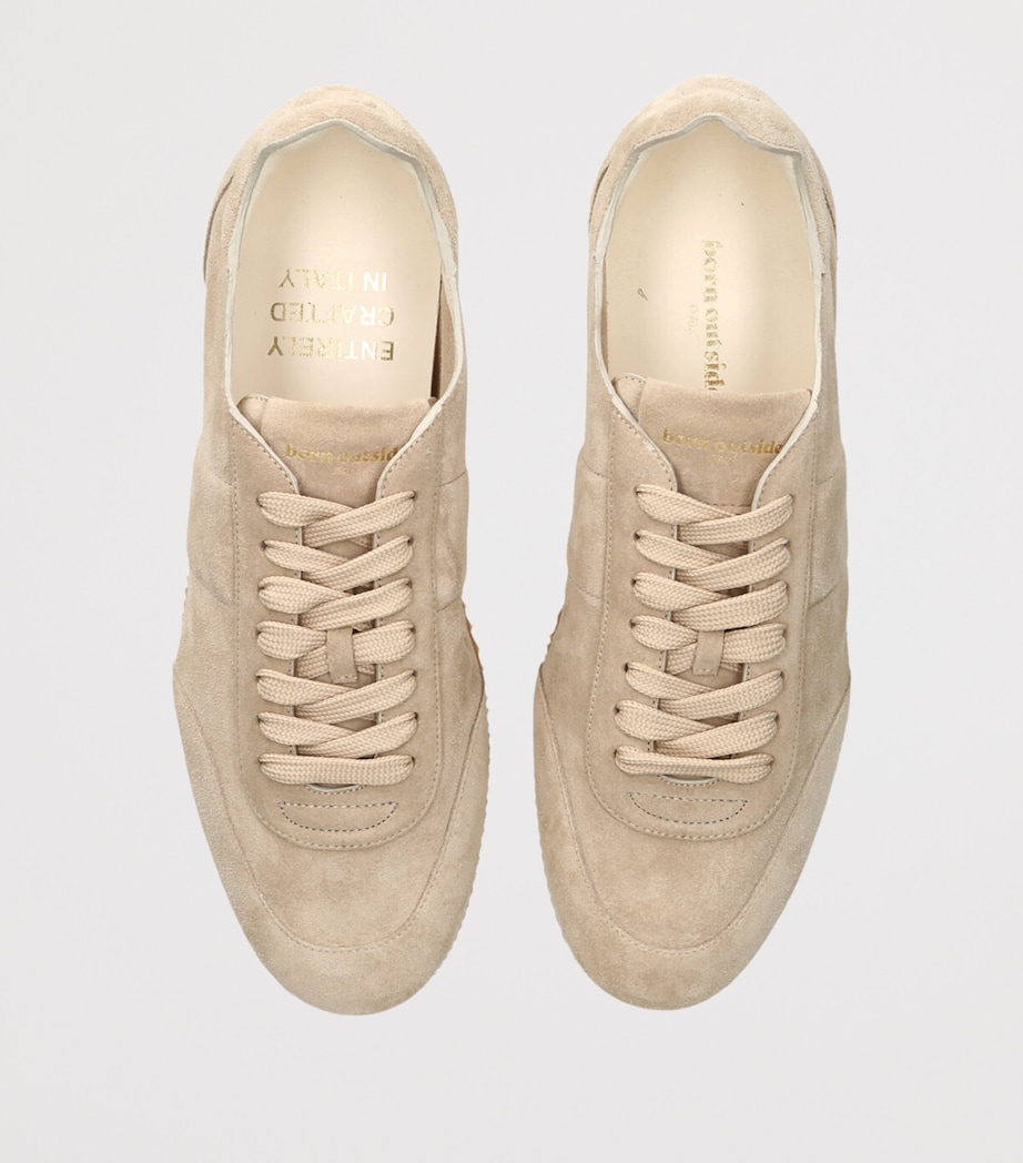 Born Outside Suede Tempo Sneakers Beige Image 3