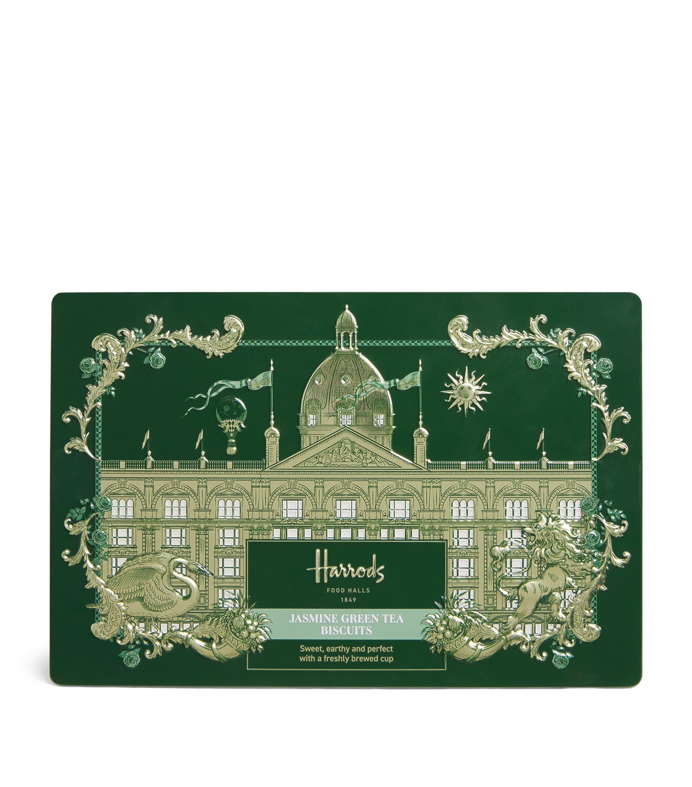 Harrods Jasmine Green Tea Biscuits (200g)