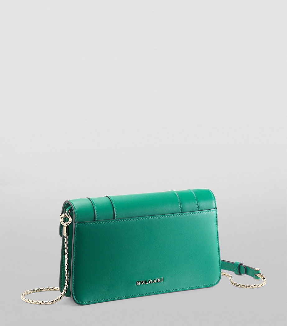 Serpenti Forever Chain Wallet GREEN LIGHT Image 2